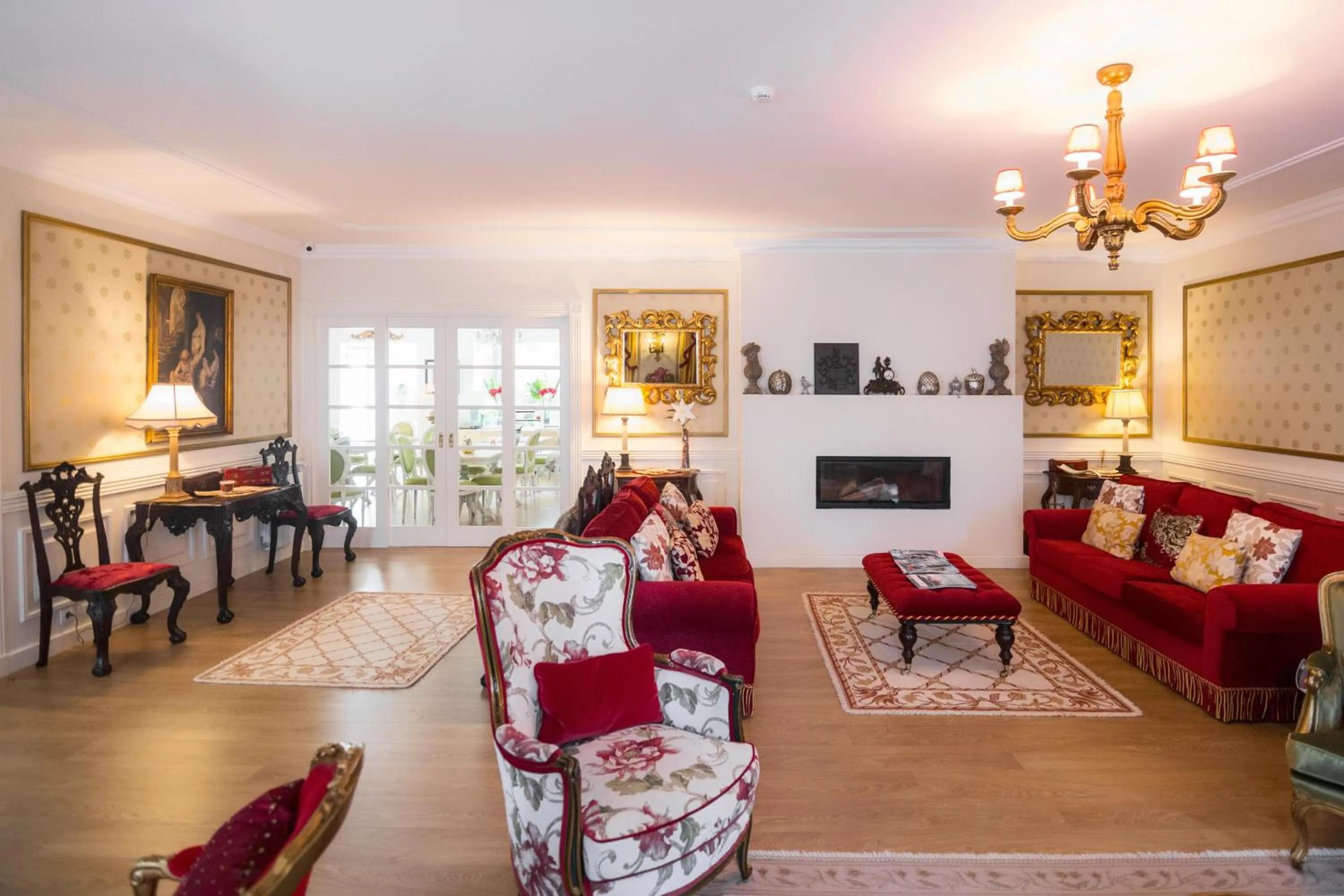 Living room in Solar Sampaio e Melo