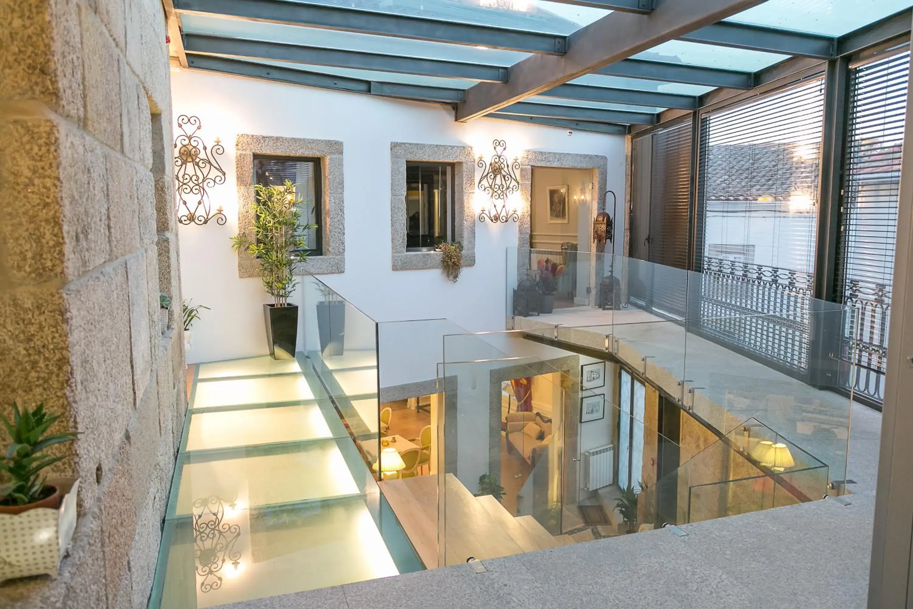 Lobby or reception in Solar Sampaio e Melo Lobby or reception in Solar Sampaio e Melo