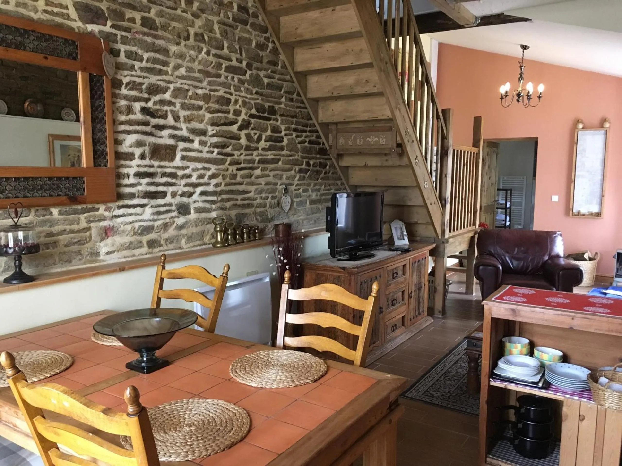 Living room in Le Bois Gautier