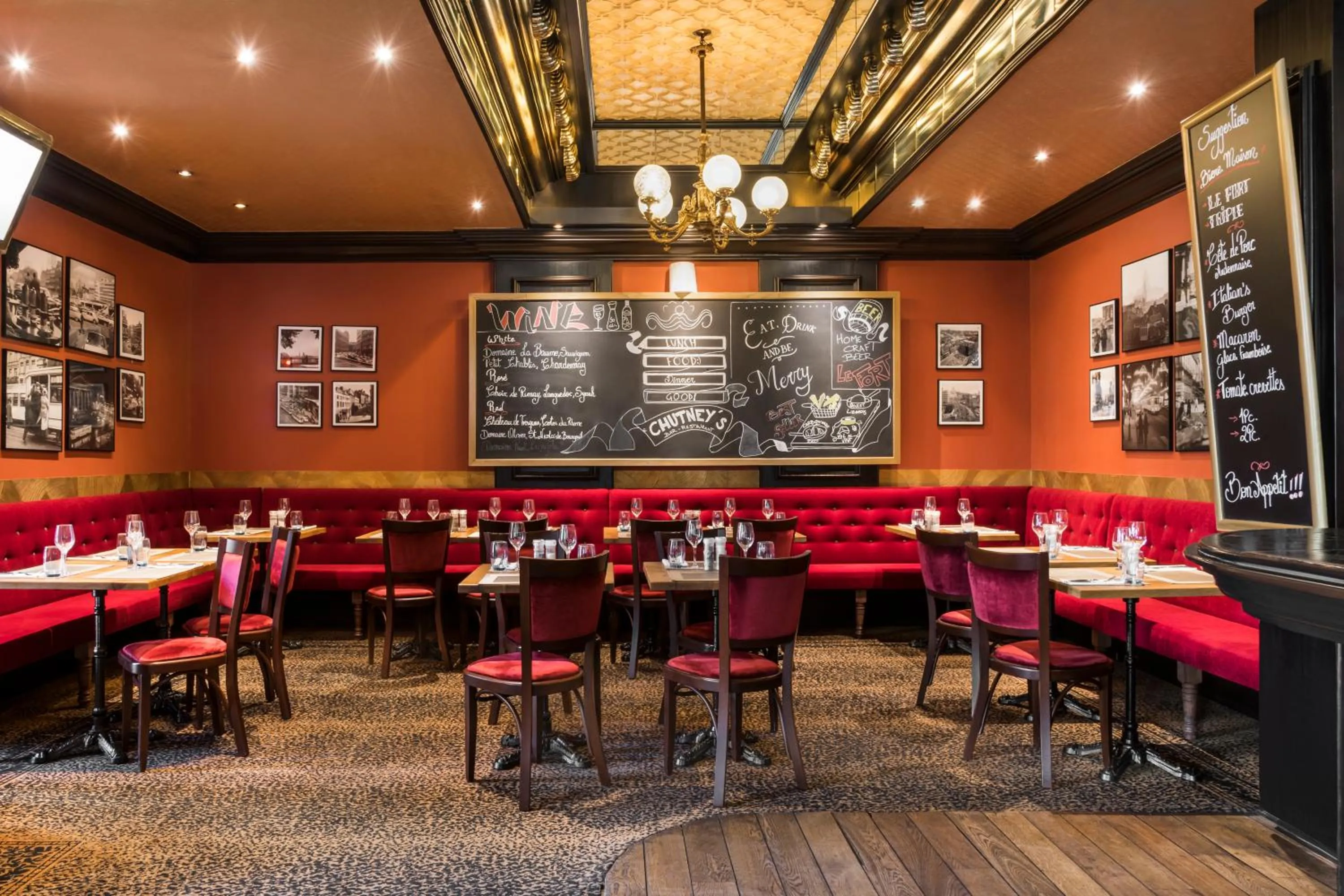 Restaurant/places to eat in Warwick Grand-Place Brussels