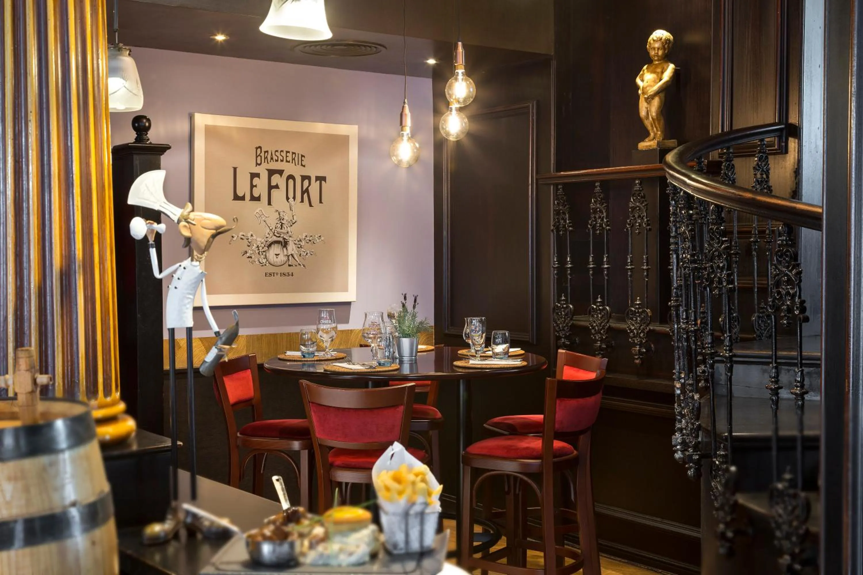 Restaurant/places to eat in Warwick Grand-Place Brussels