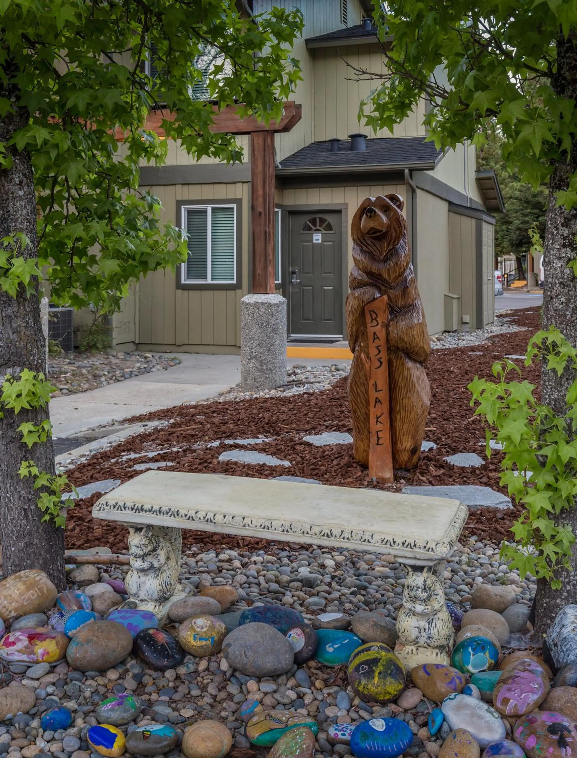 Decorative detail in WorldMark Bass Lake