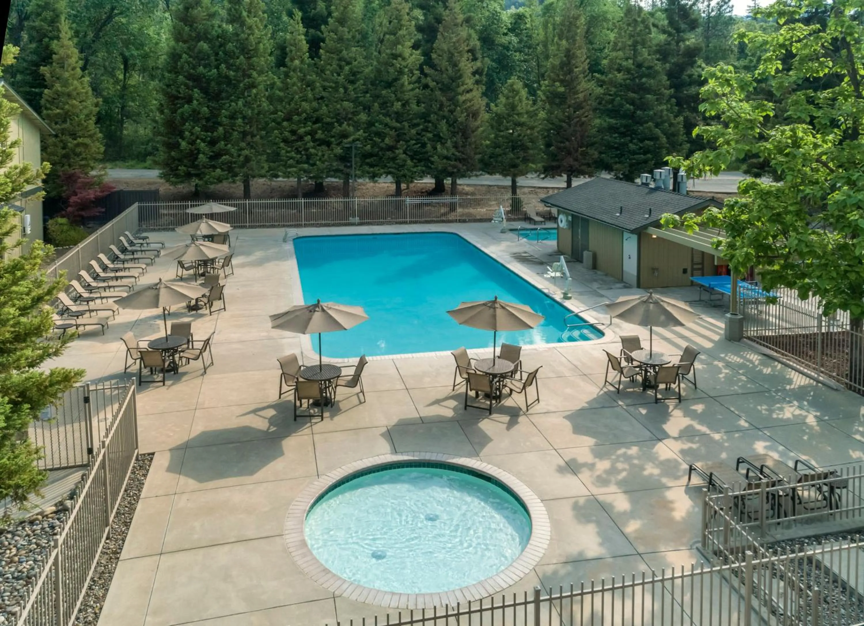 Swimming pool in WorldMark Bass Lake