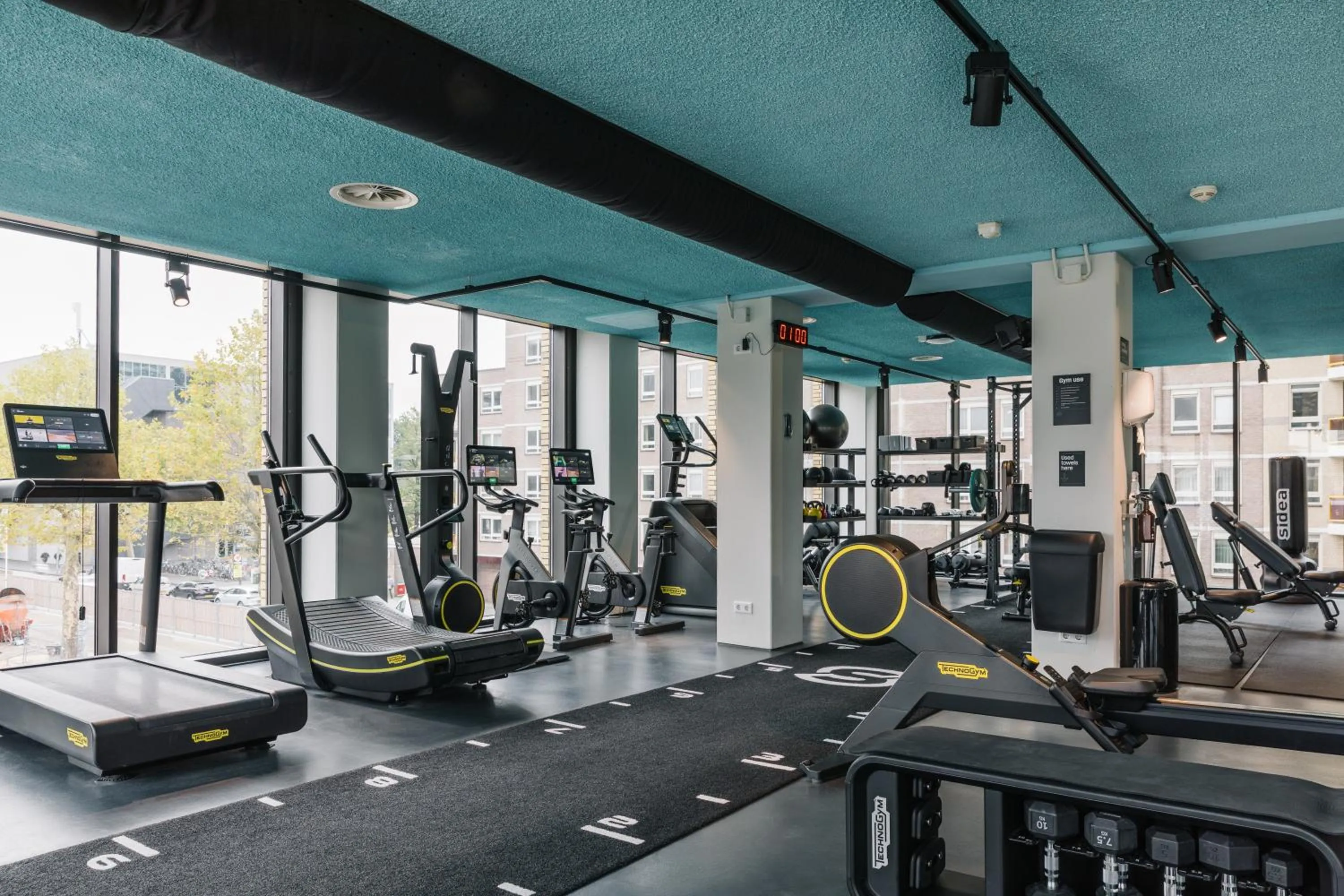 Fitness centre/facilities in The Social Hub Eindhoven