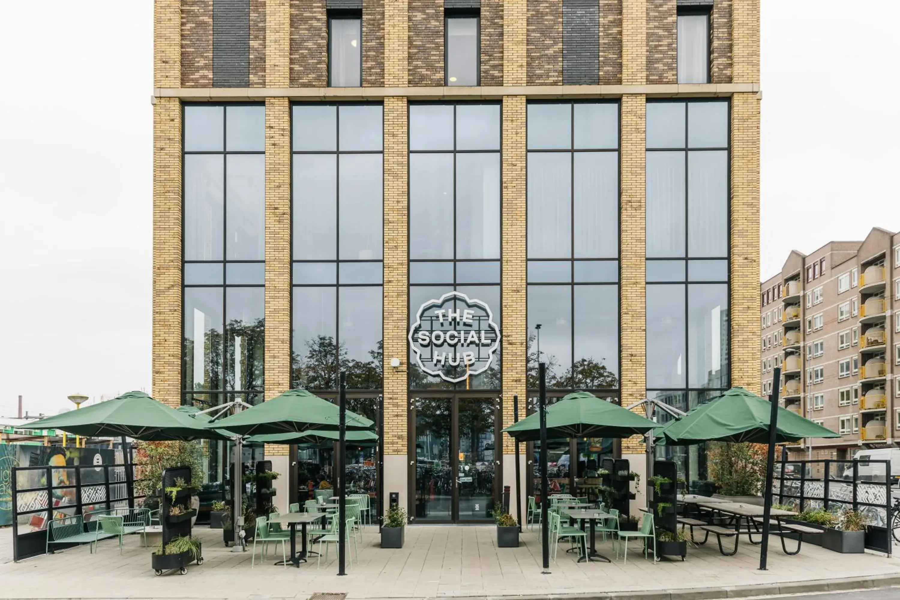 Property building in The Social Hub Eindhoven Property building in The Social Hub Eindhoven