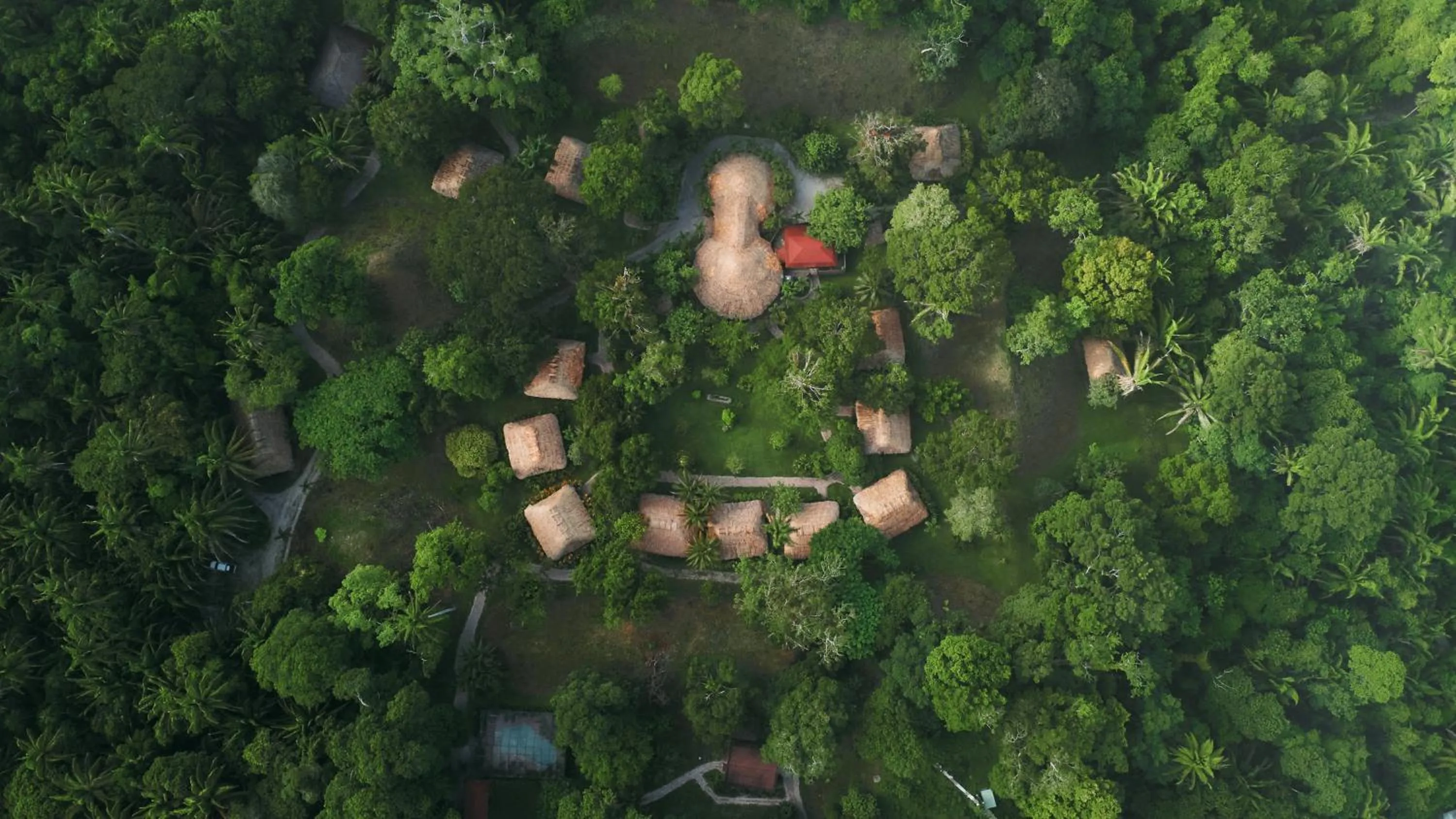 Property building in Chan Chich Lodge