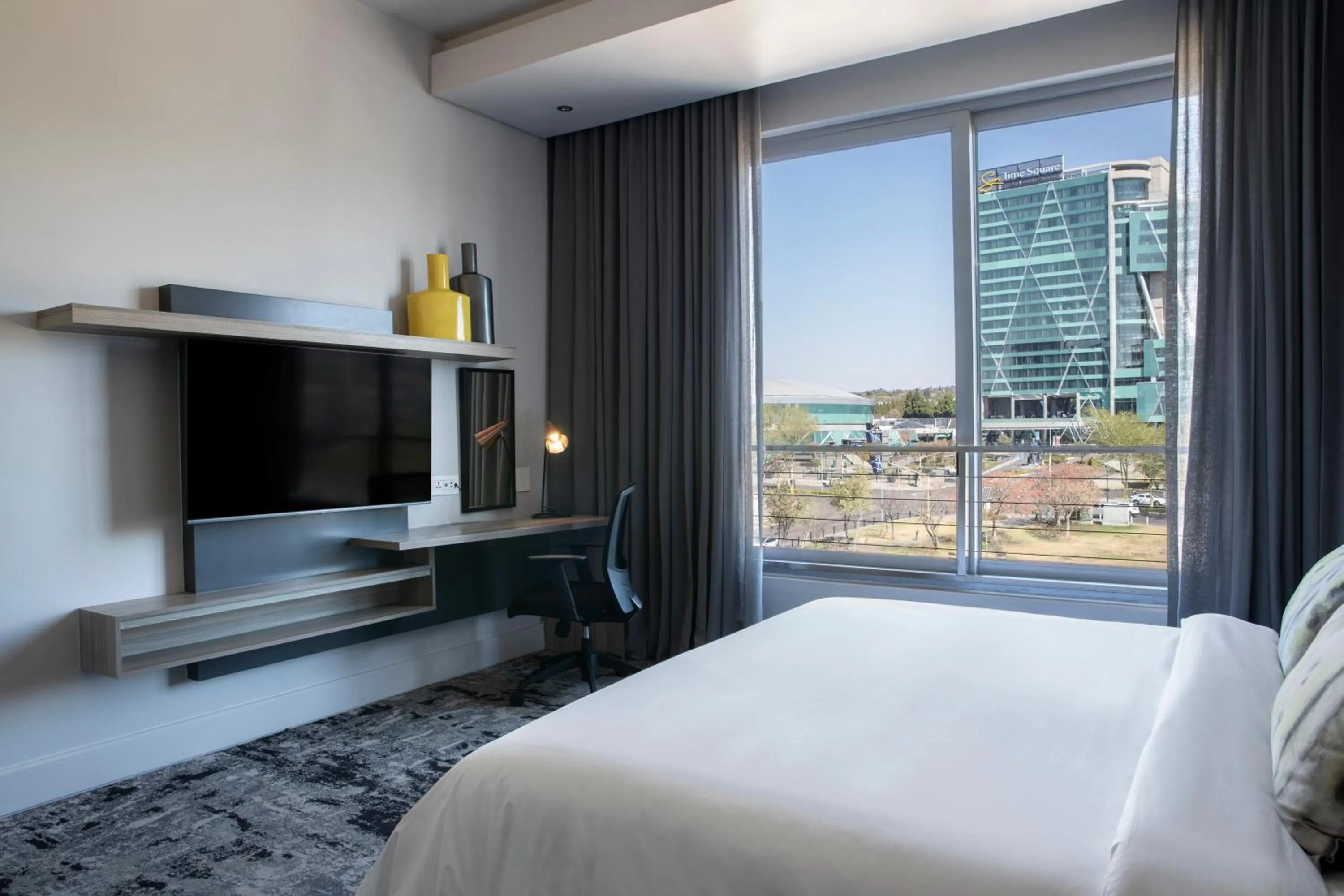 View (from property/room), Bed in The Capital Menlyn Maine