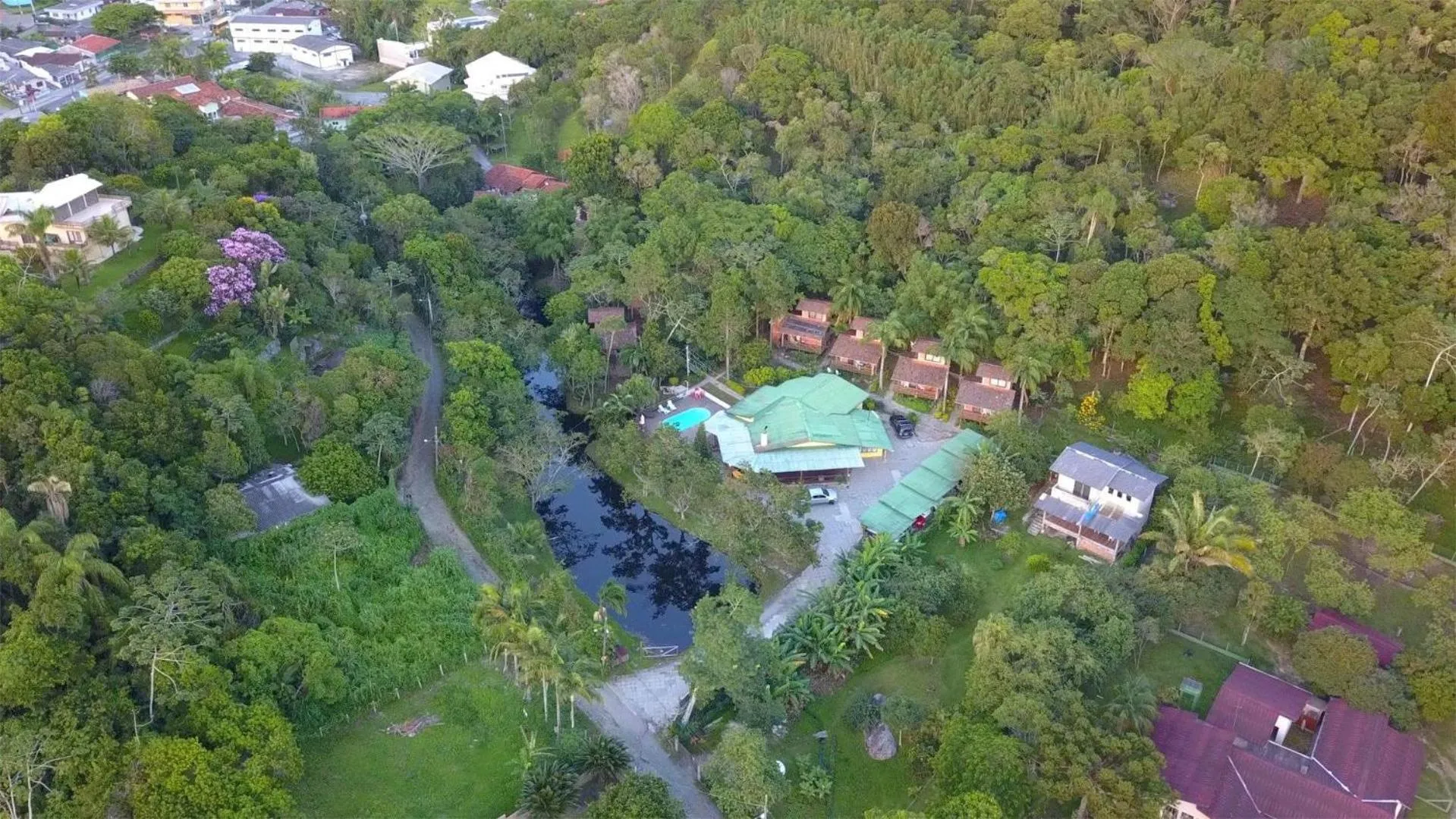Bird's eye view in Pousada Nosso Bosque