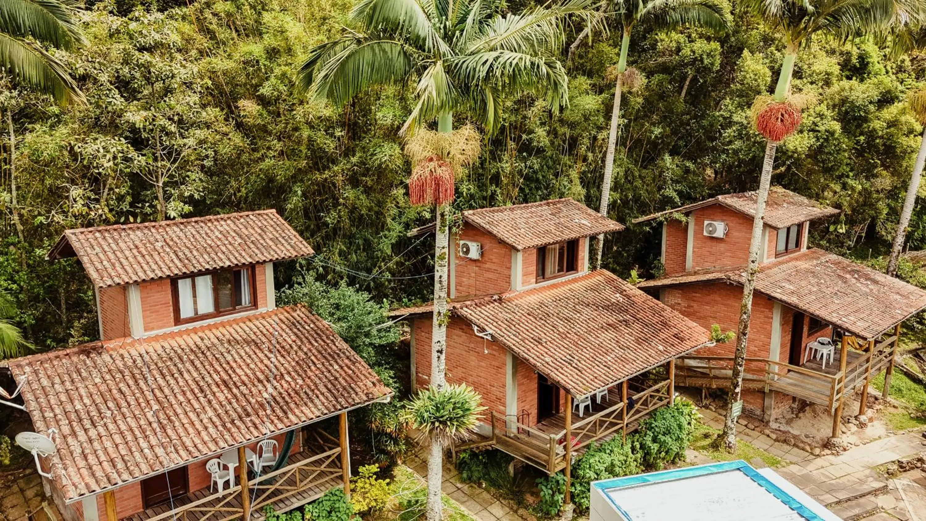 Natural landscape in Pousada Nosso Bosque