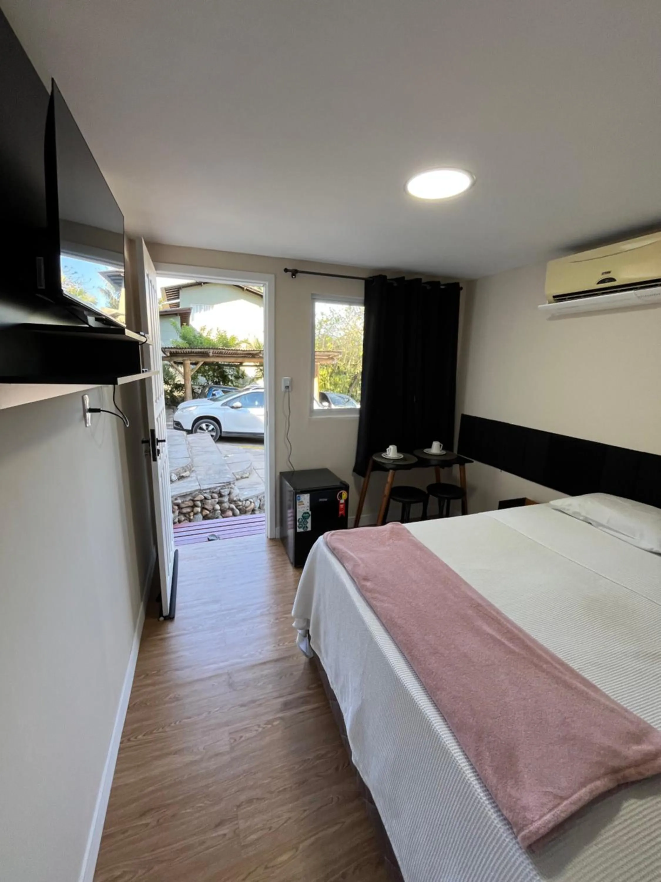 Bedroom, Bed in Pousada Nosso Bosque