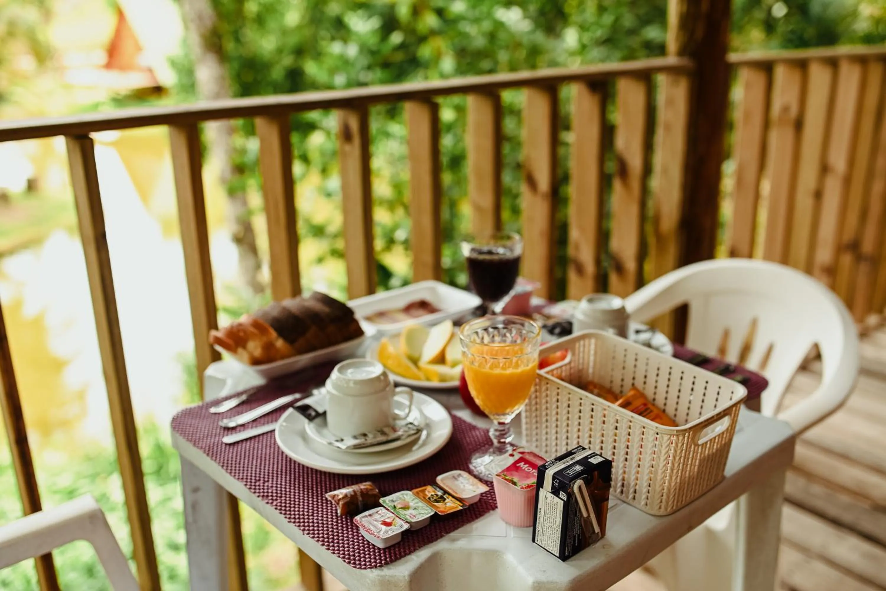 Breakfast in Pousada Nosso Bosque