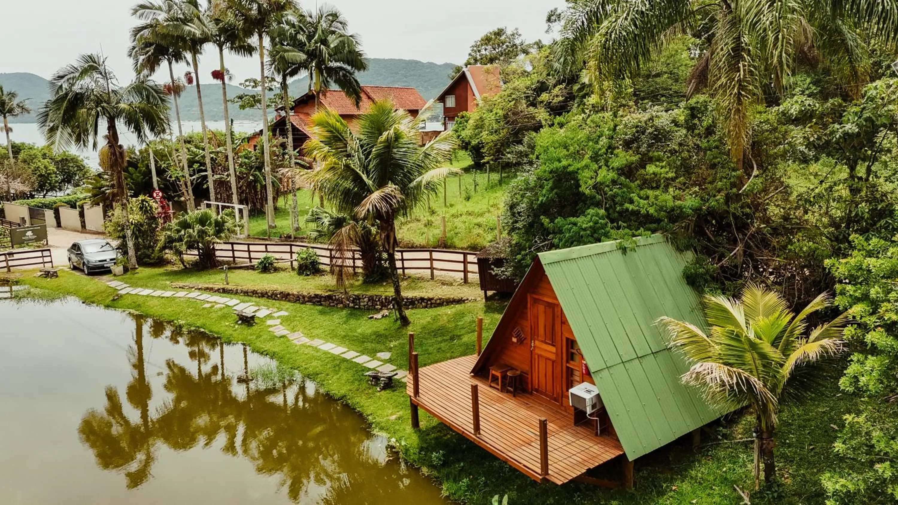 Property building in Pousada Nosso Bosque