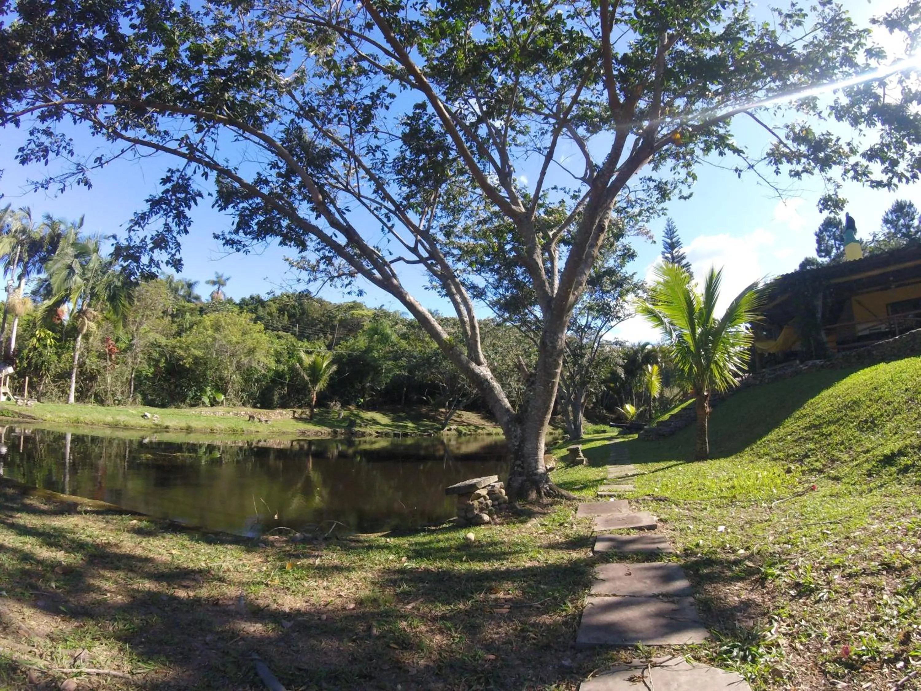 On site in Pousada Nosso Bosque