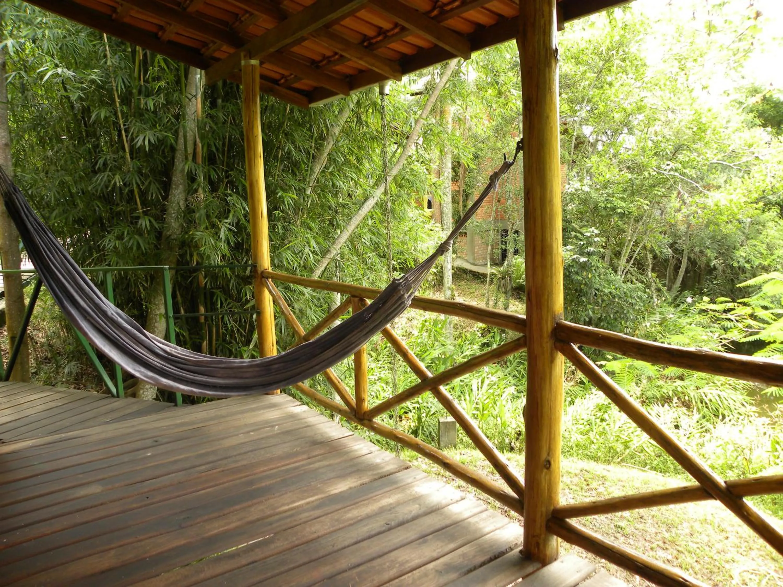 Lake view in Pousada Nosso Bosque