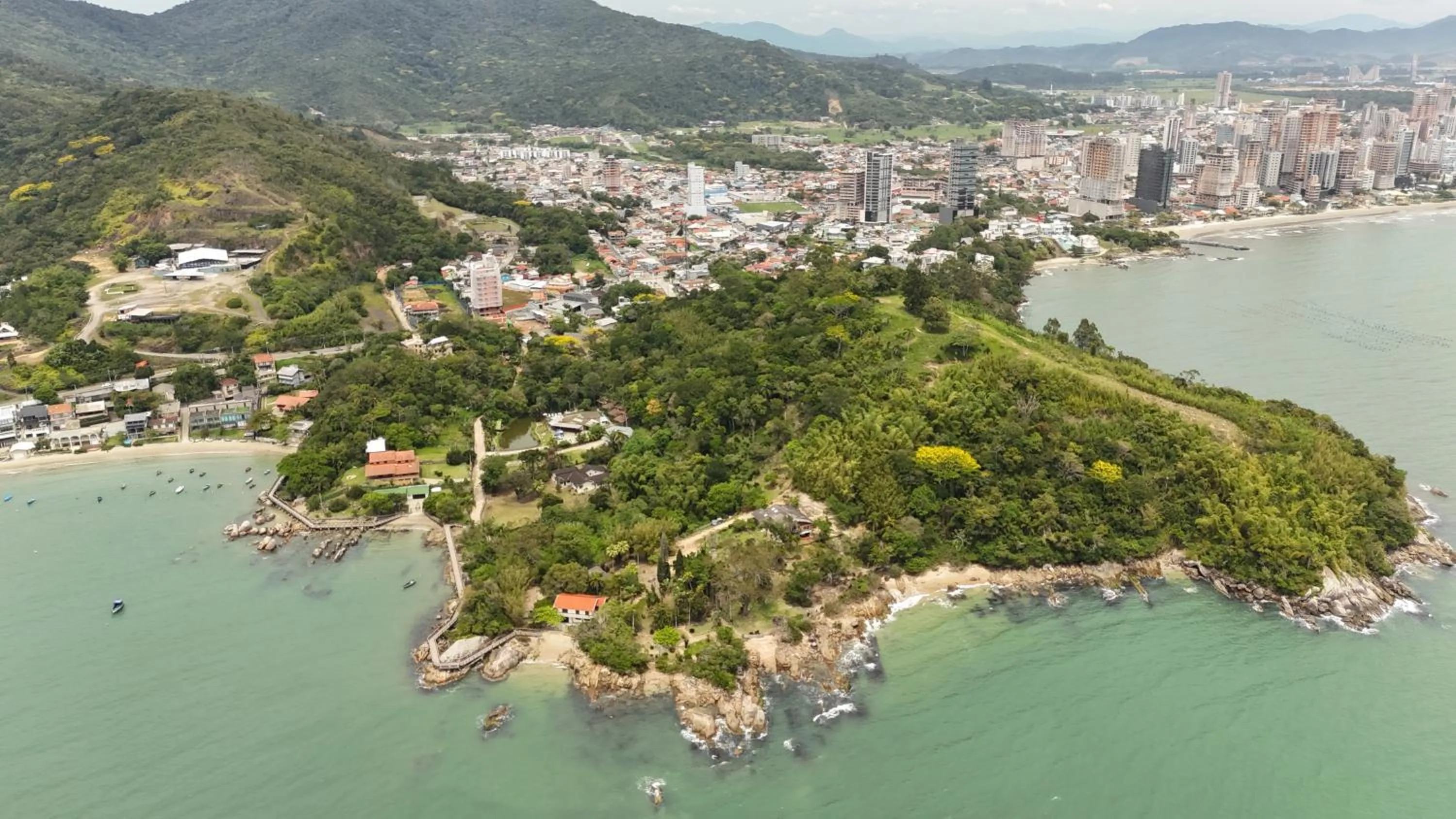 Natural landscape in Pousada Nosso Bosque