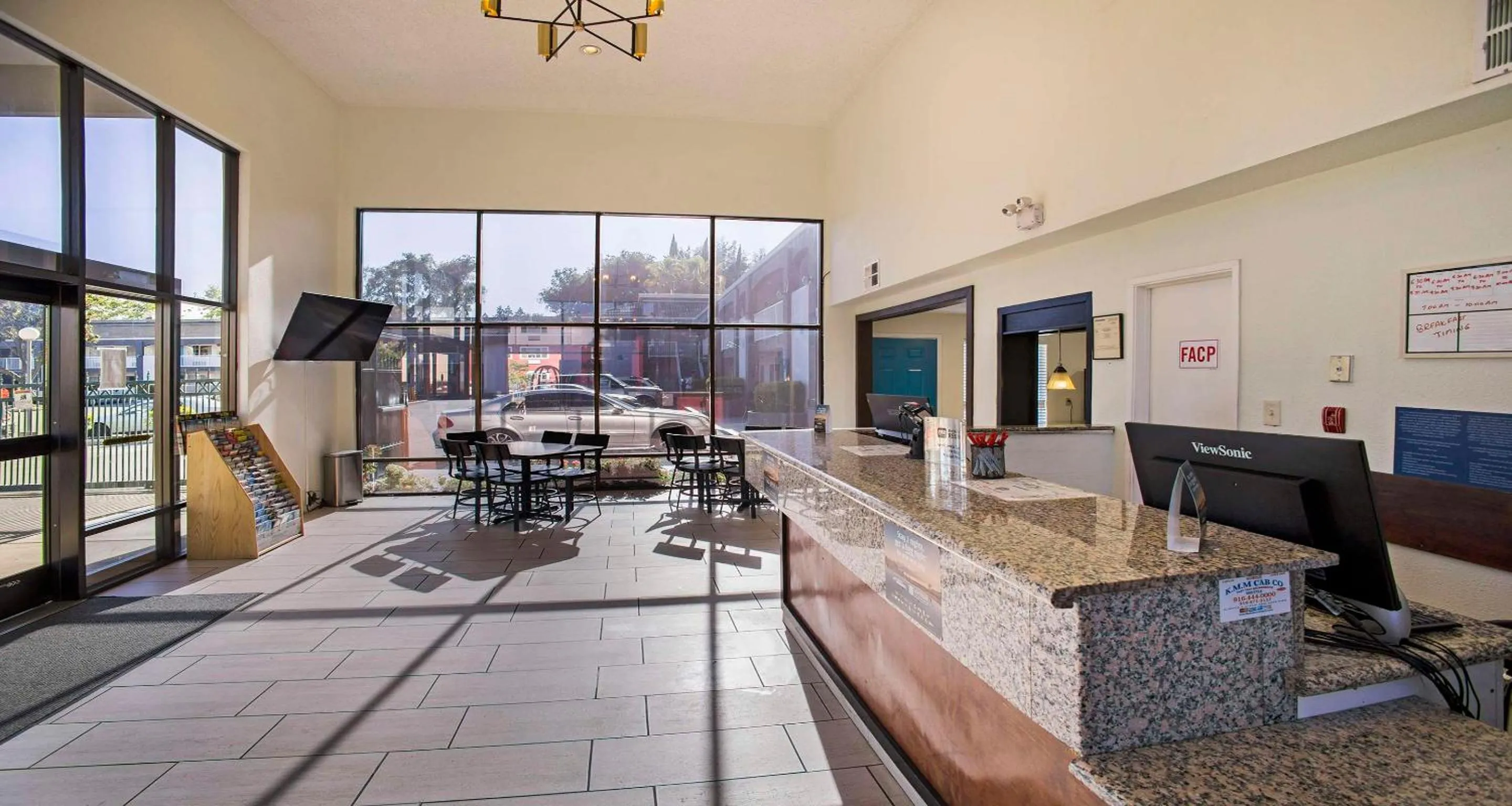 Lobby or reception in SureStay Plus Hotel by Best Western Sacramento North