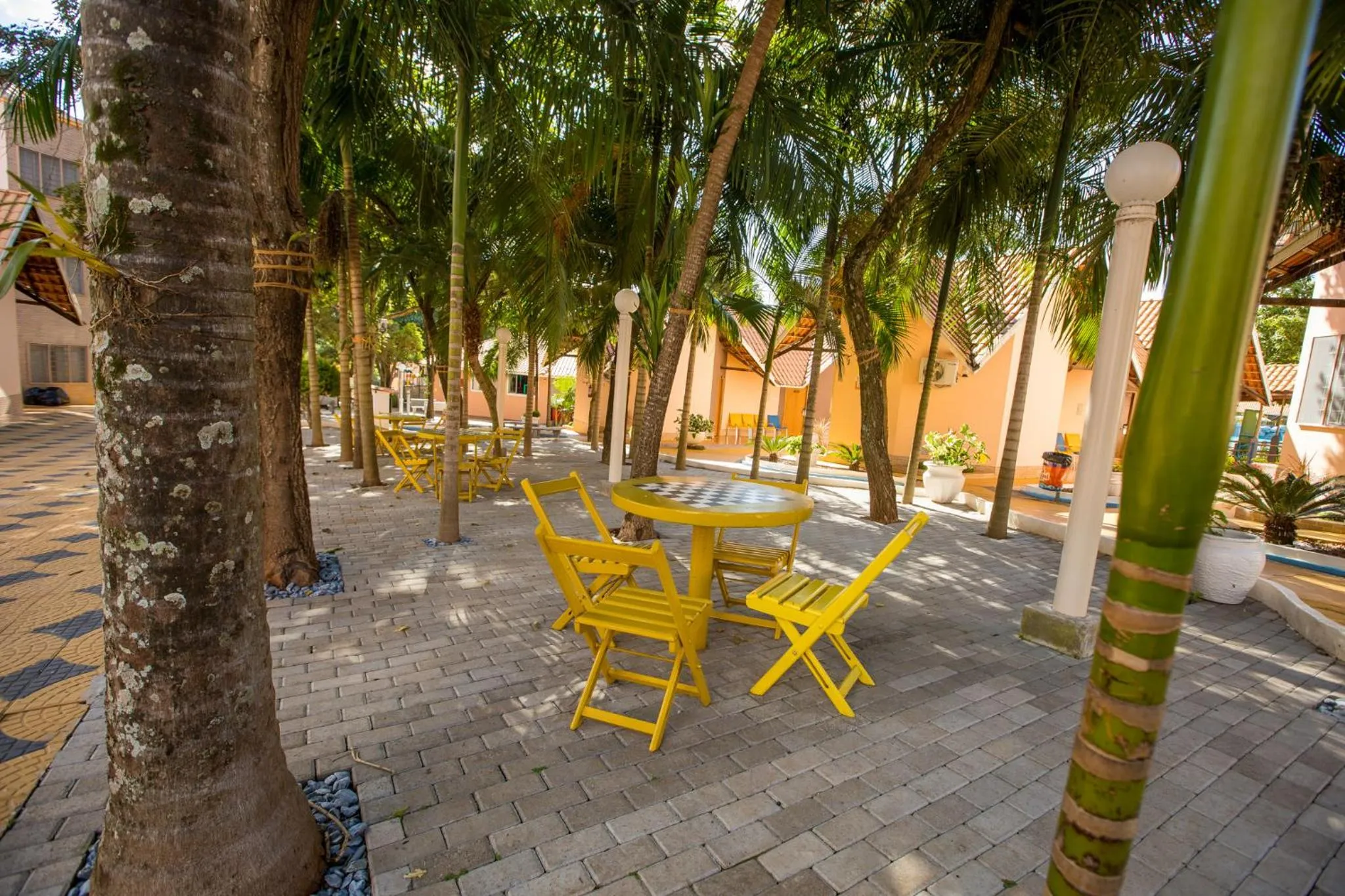 Patio in Ody Park Resort Hotel