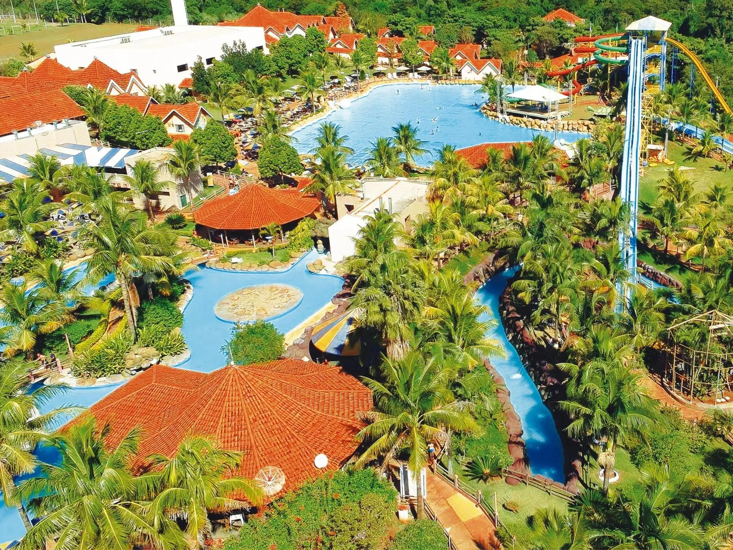 Bird's eye view in Ody Park Resort Hotel