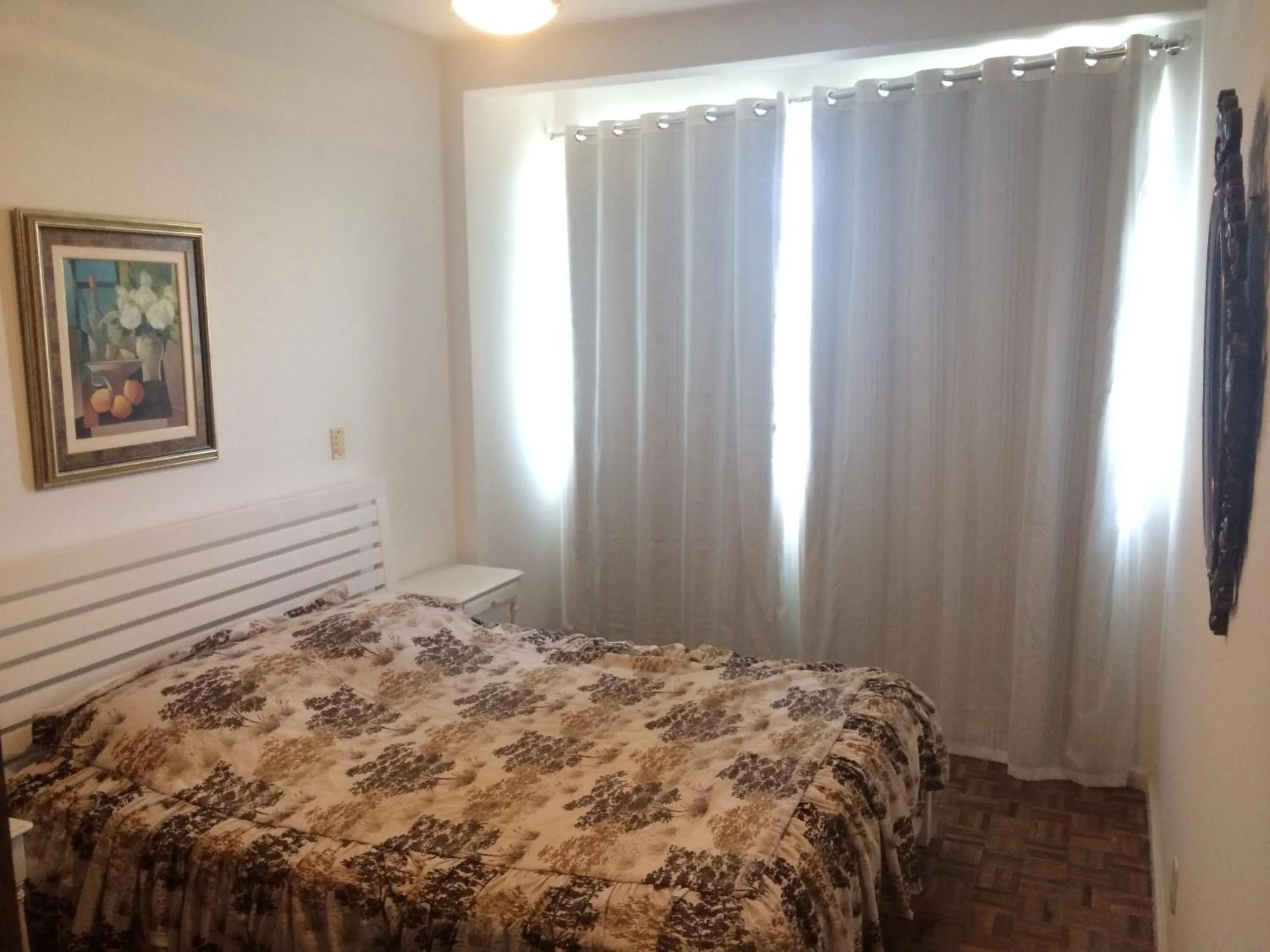 Bed in Apartamento Guarapari Brisa do Mar