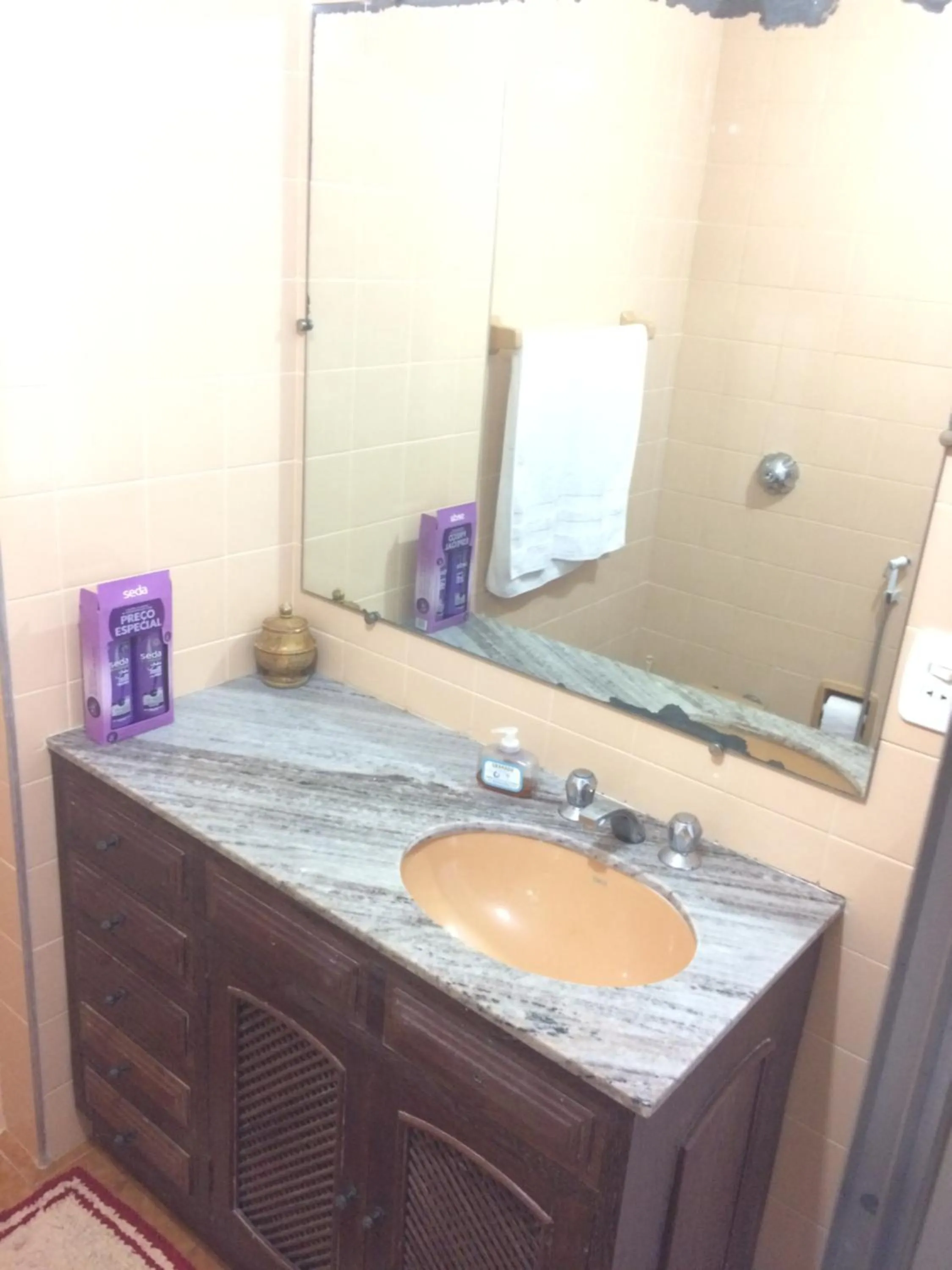 Toilet in Apartamento Guarapari Brisa do Mar