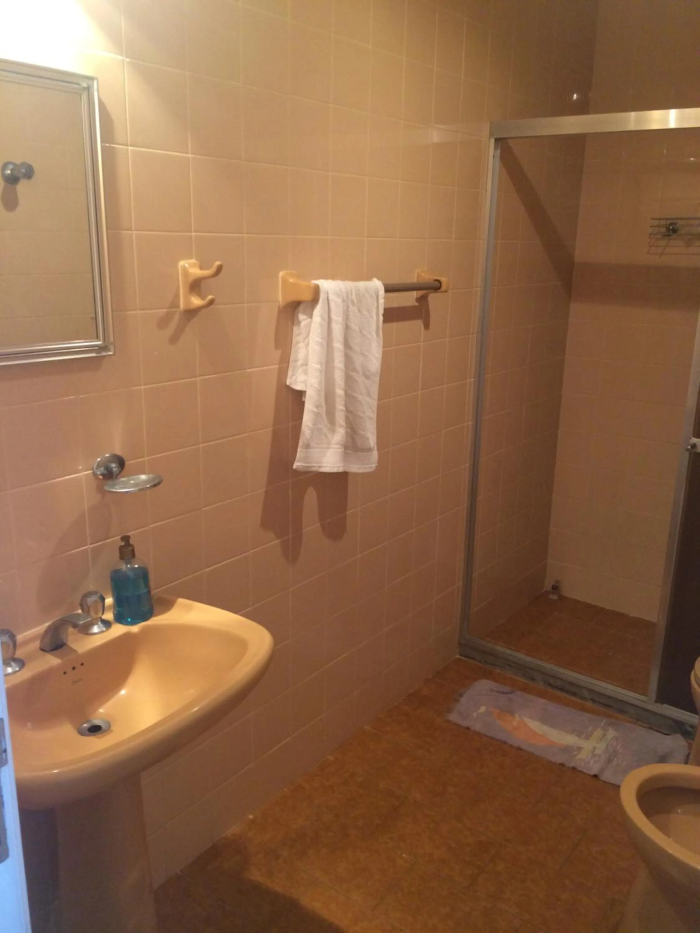 Bathroom in Apartamento Guarapari Brisa do Mar