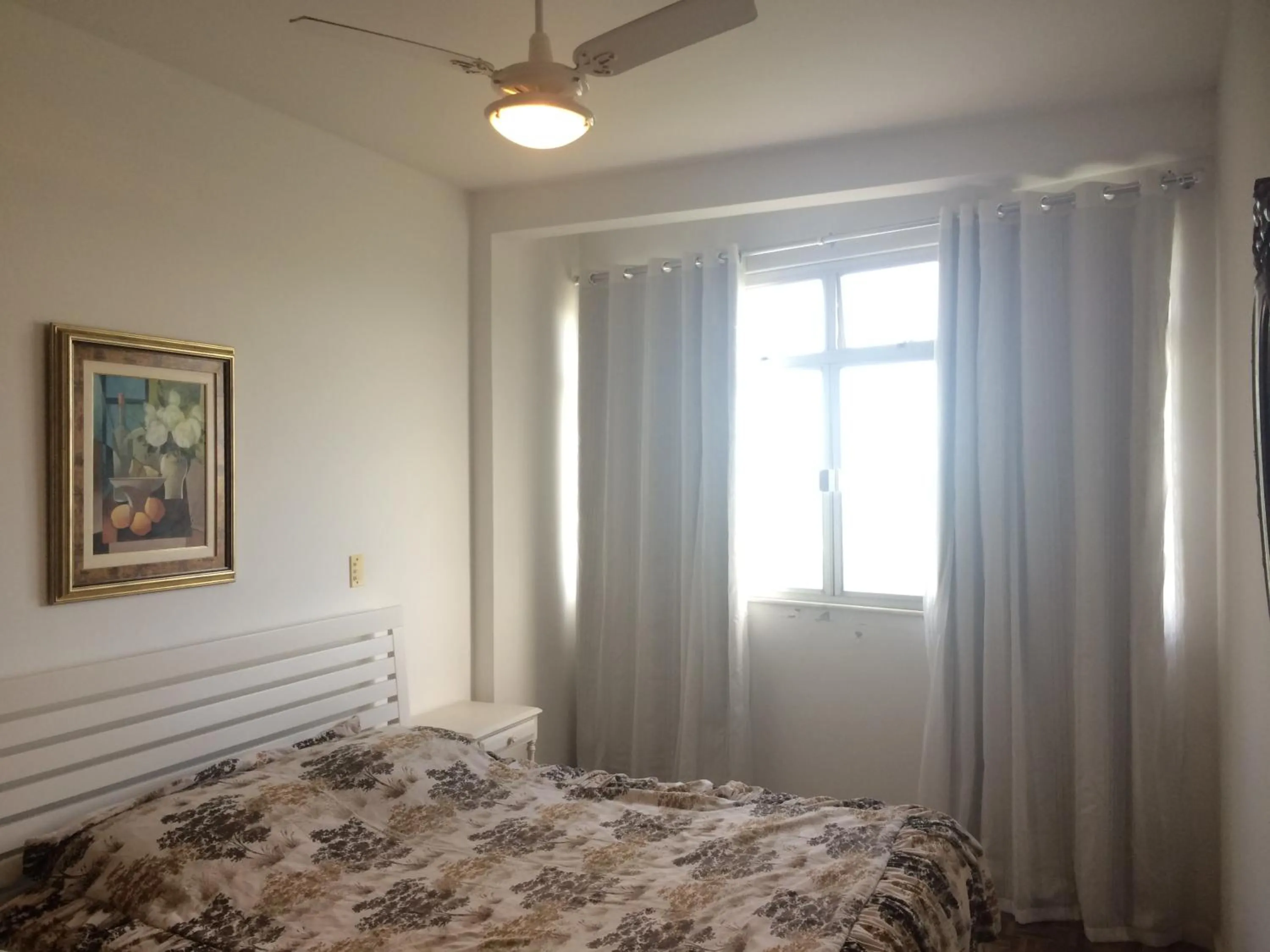 Bedroom, Bed in Apartamento Guarapari Brisa do Mar