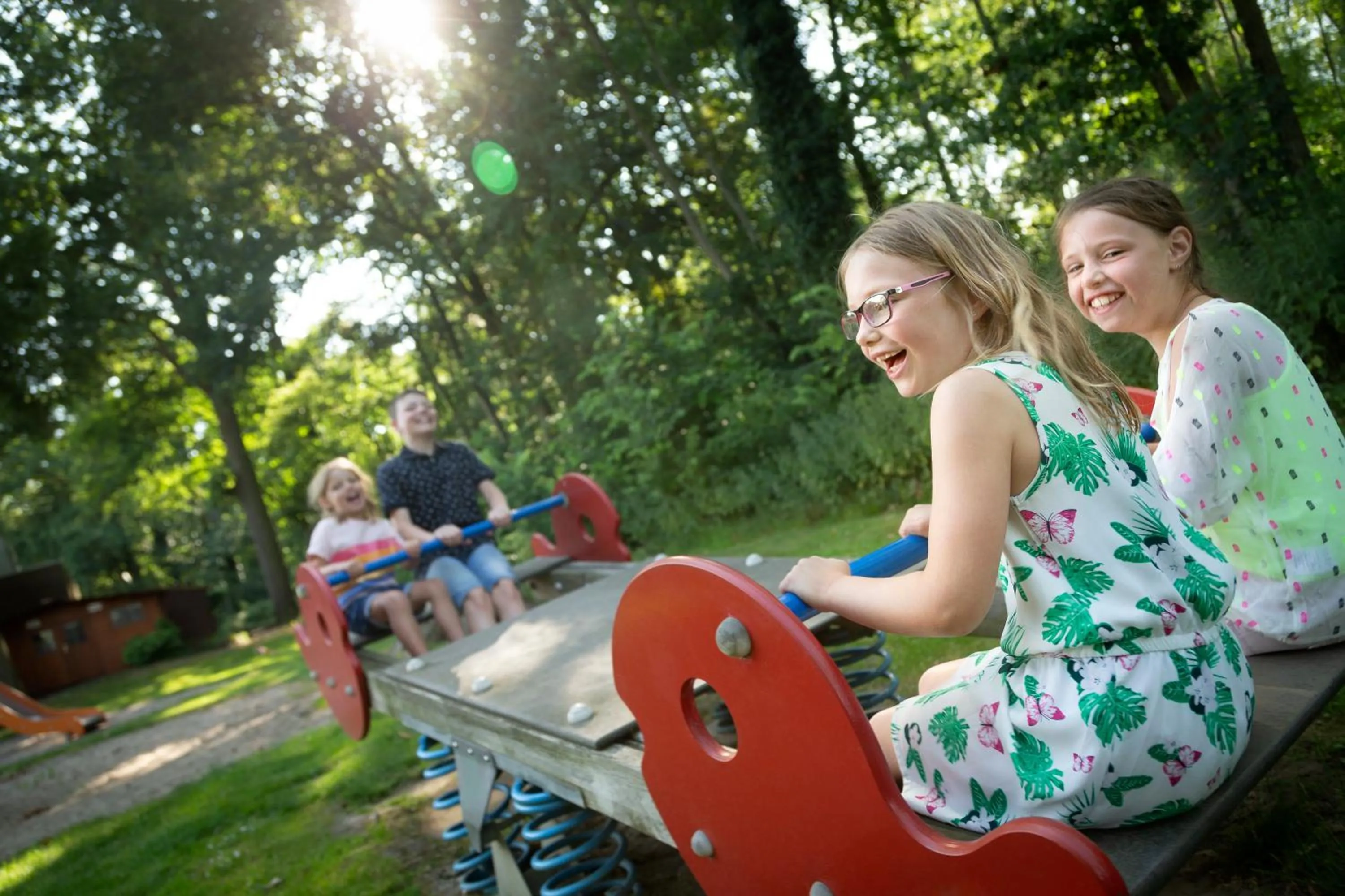 Children play ground in Green Park Hotel Brugge