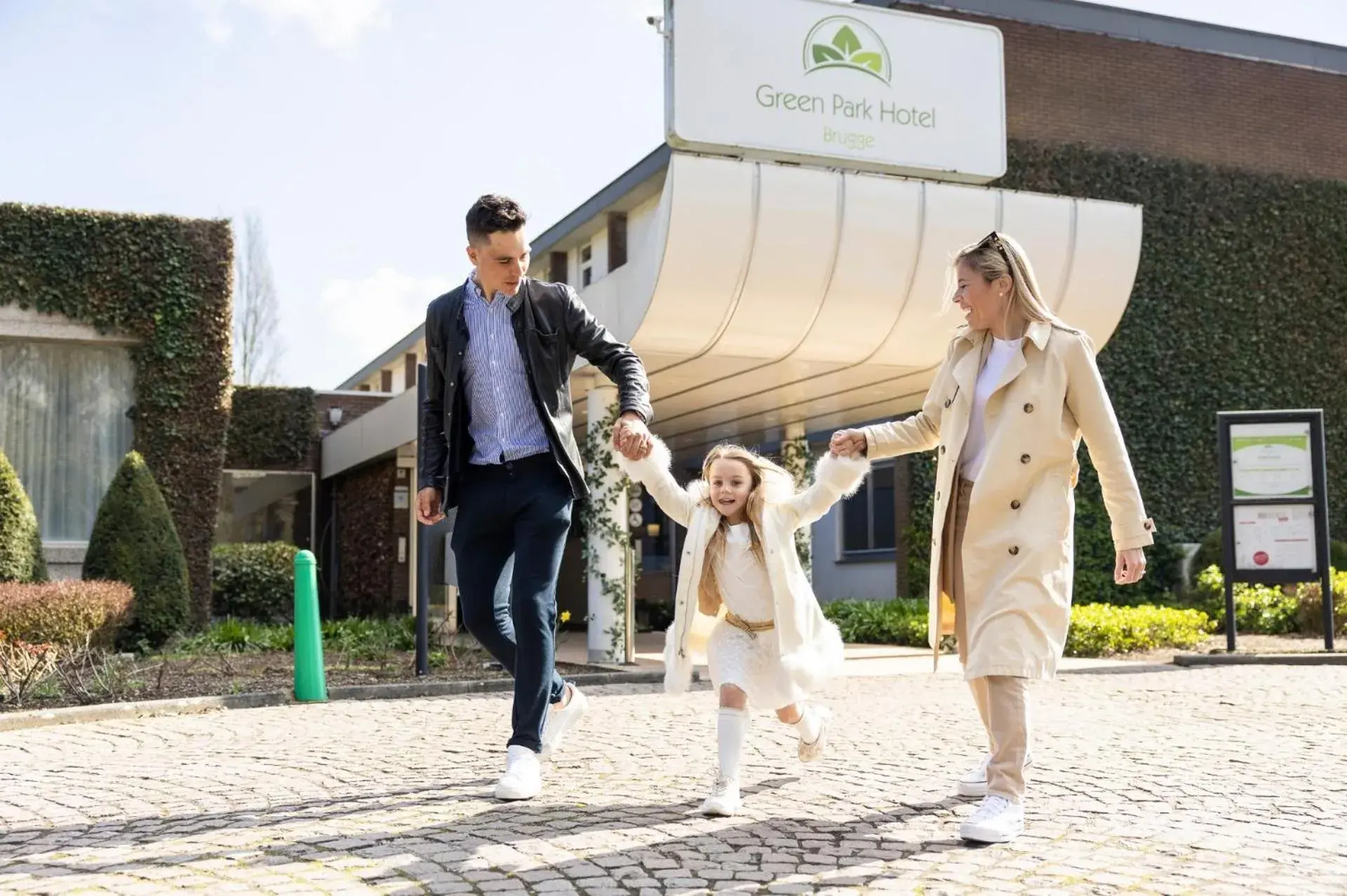 Property building in Green Park Hotel Brugge Property building in Green Park Hotel Brugge