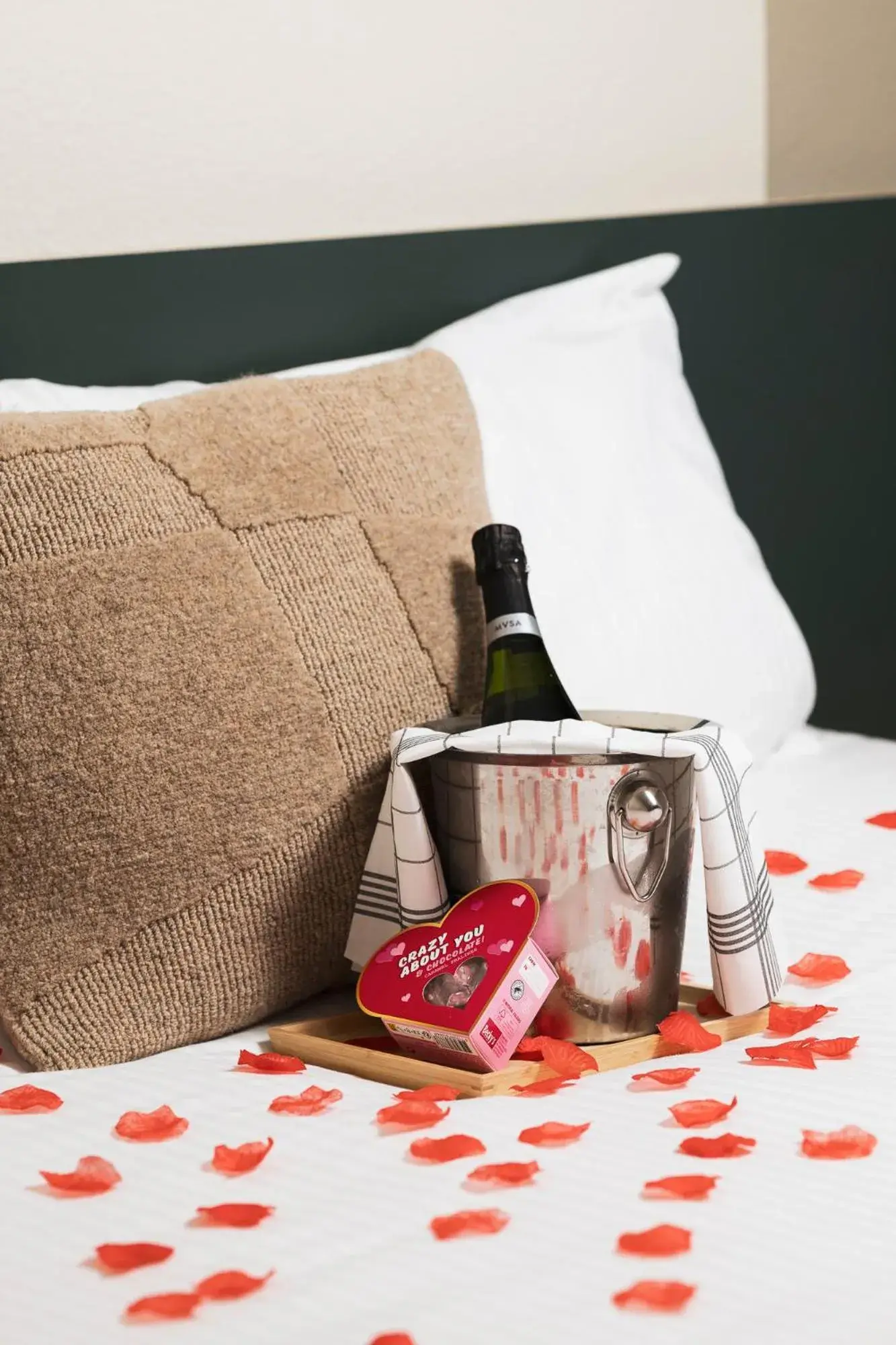 Bed in Green Park Hotel Brugge Bed in Green Park Hotel Brugge