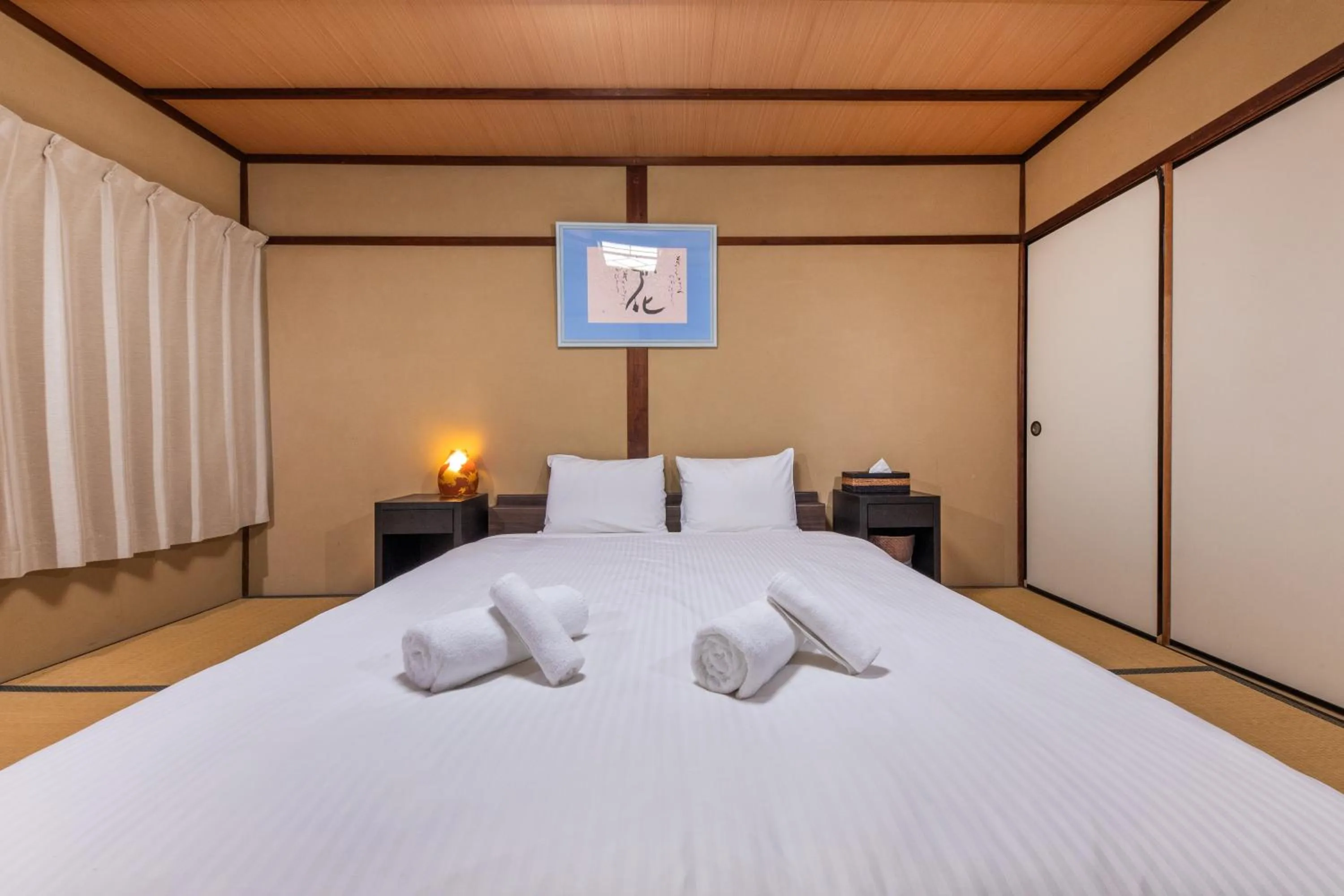 Bed in Shiki Homes HARU