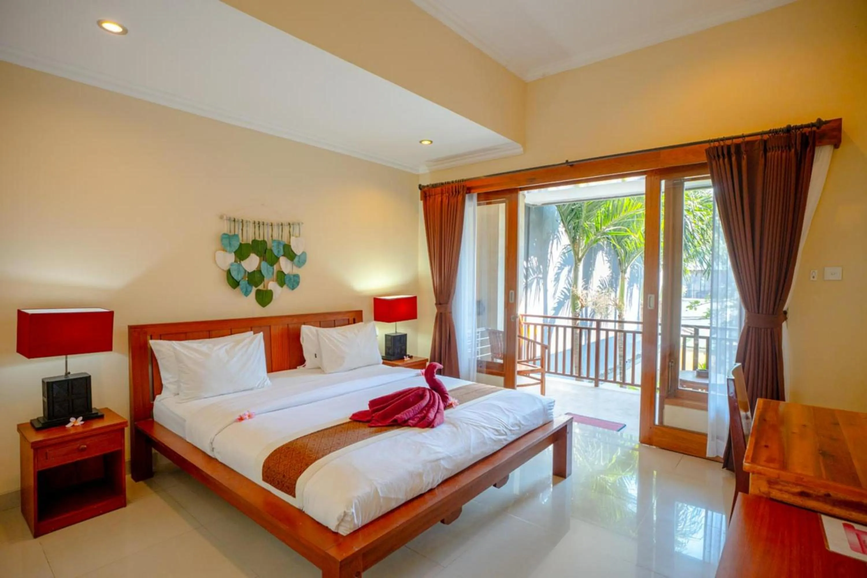 Bed in Sakura Guest House