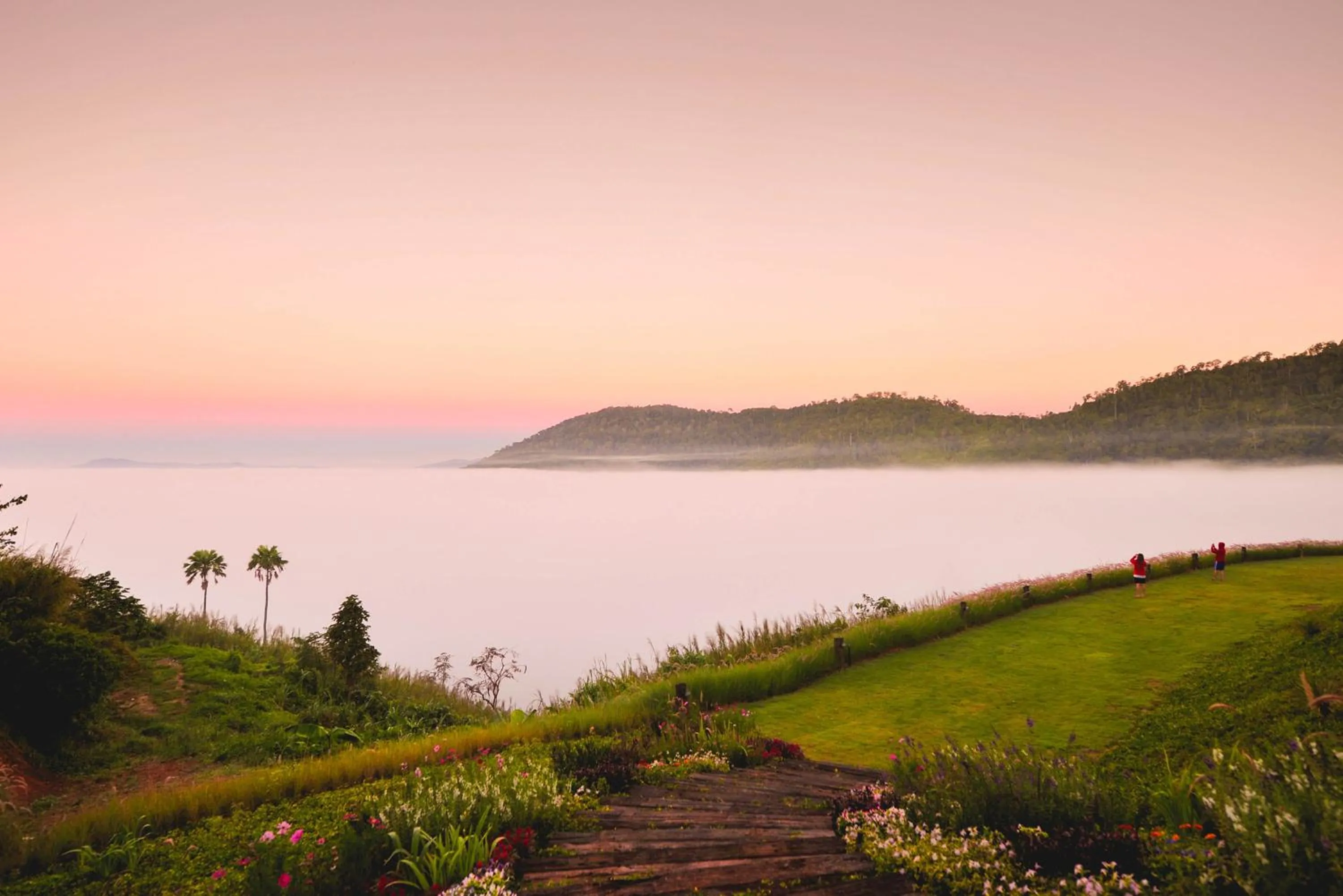 Garden in At Tree Resort Khaokho