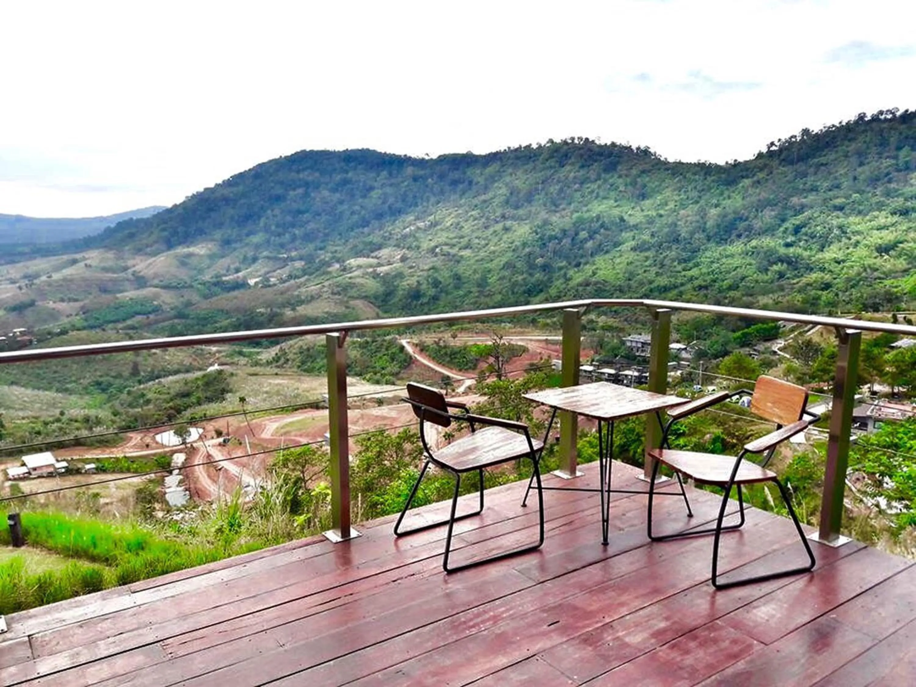 Seating area in At Tree Resort Khaokho