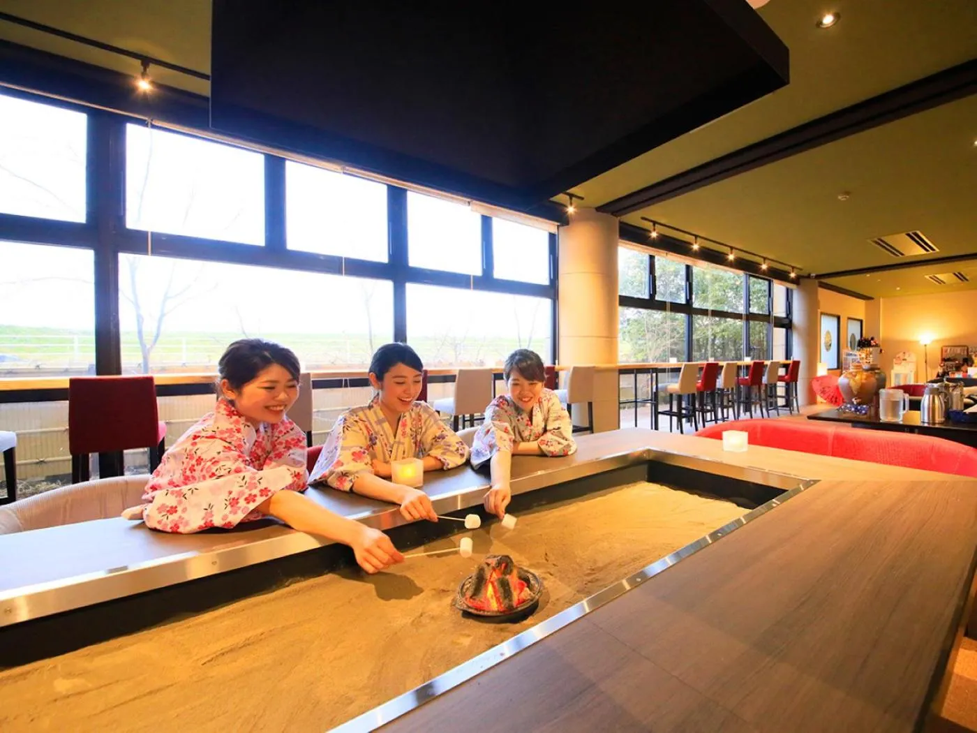 Lobby or reception in Yutorelo Yamaga