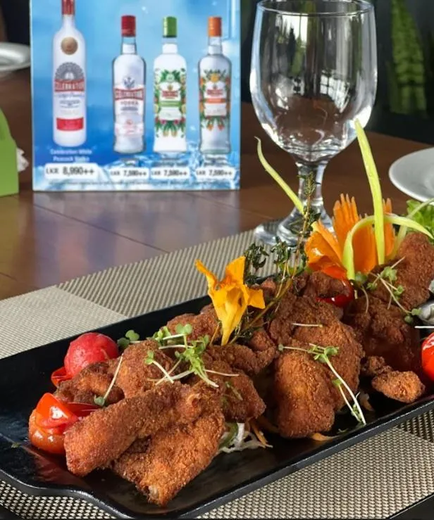 Food close-up in Saninro Hotel - Ragama