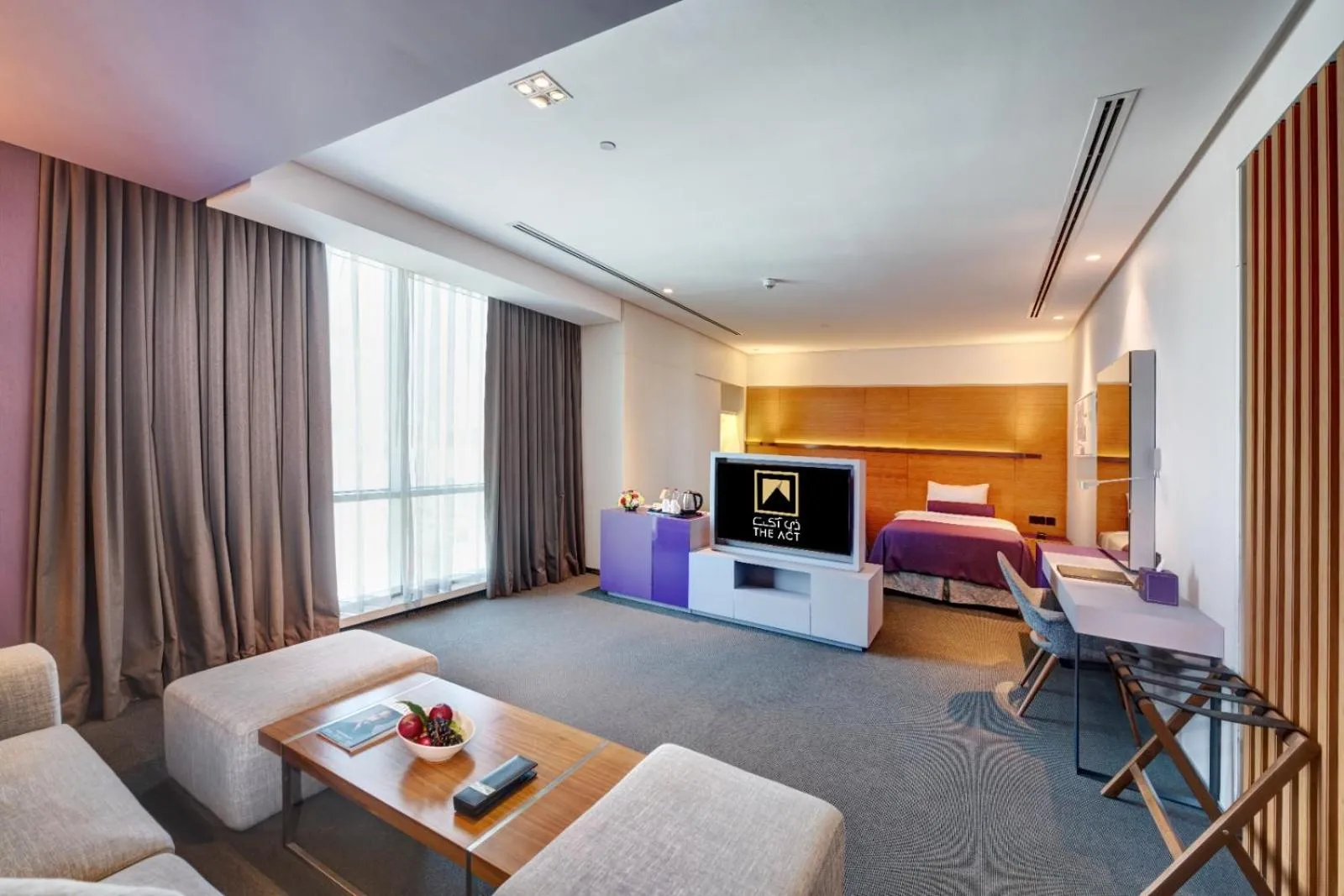 Bedroom in The Act Hotel Sharjah