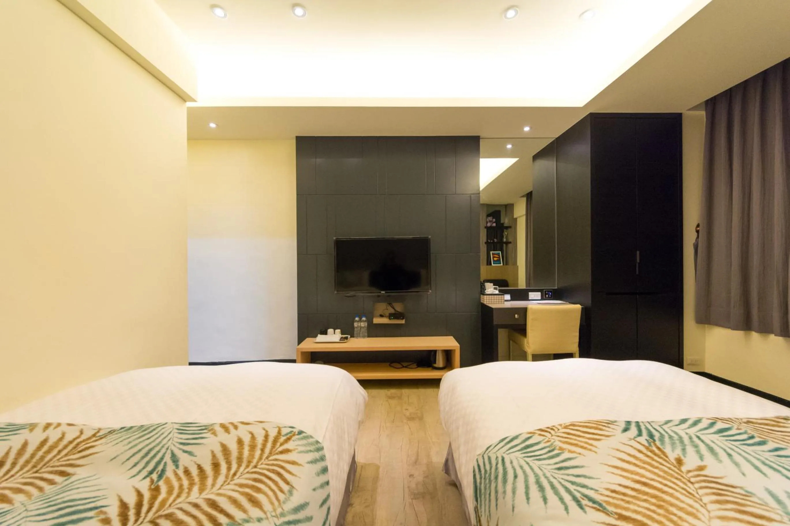 Decorative detail, Bed in W Hostel