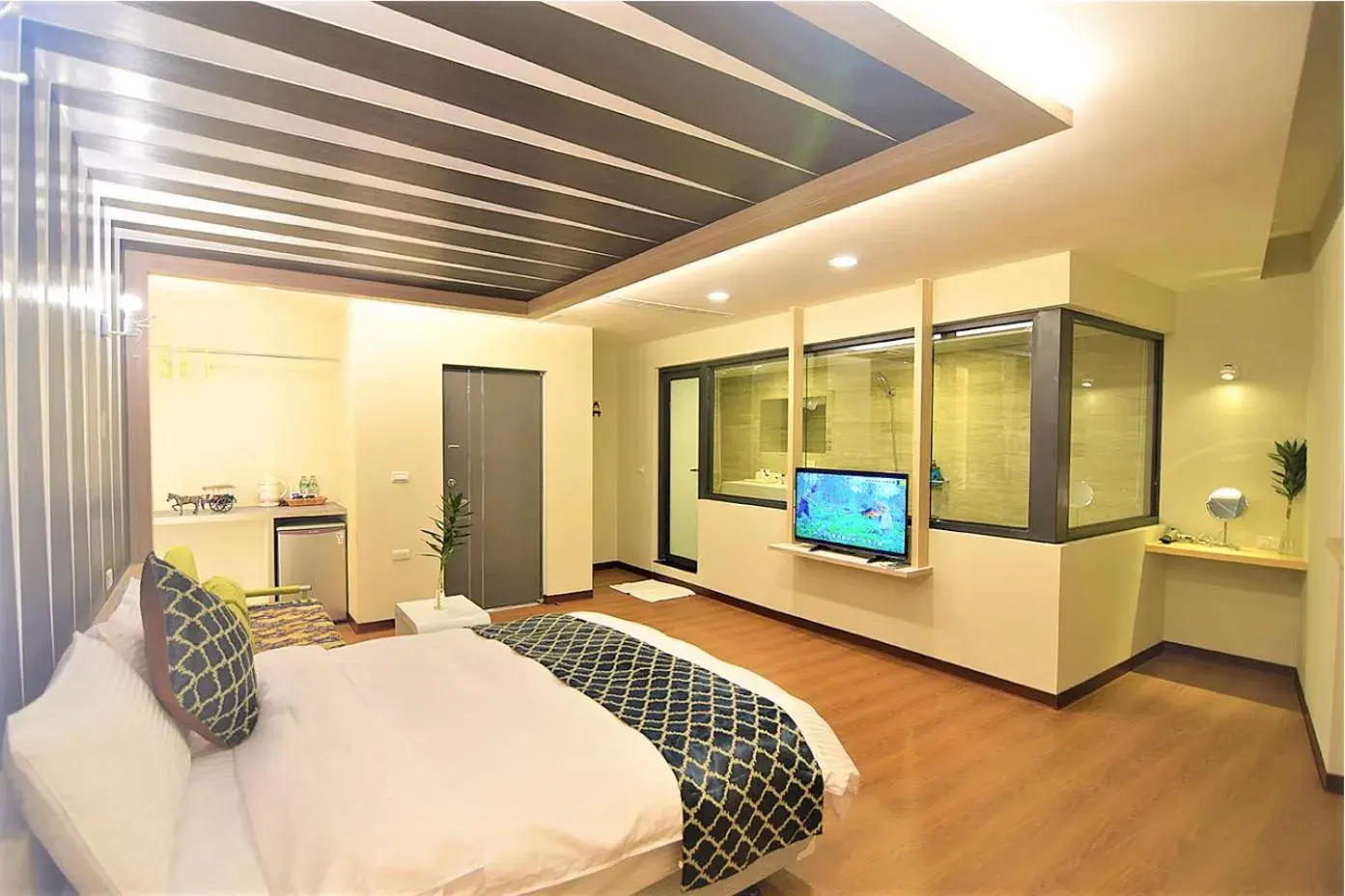 Double Room with Hot Spring in No. 21 Jiaoxi Hot Spring Homestay Double Room with Hot Spring in No. 21 Jiaoxi Hot Spring Homestay