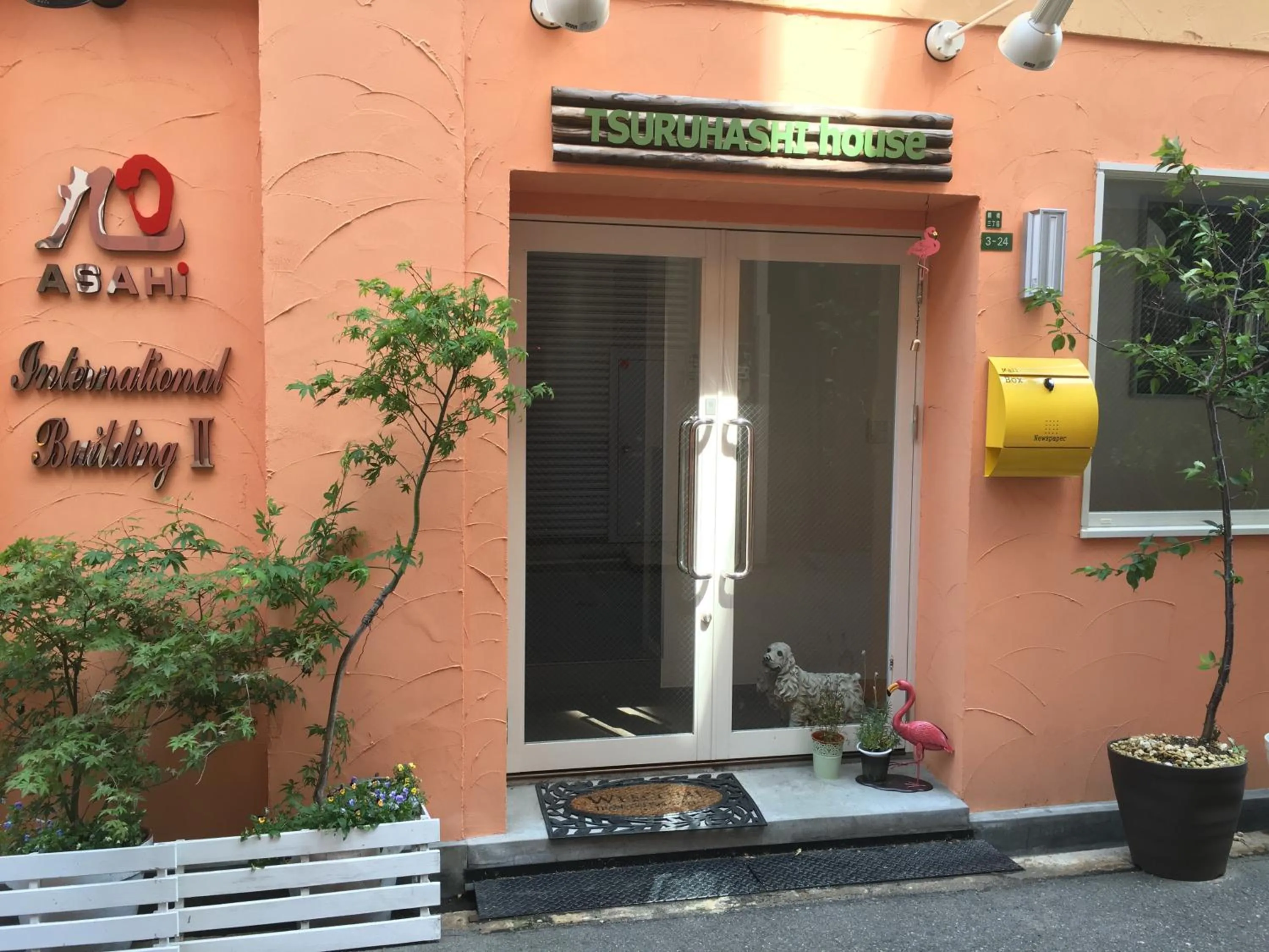 Property building in Osaka Tsuruhashitei Hotel Asahi group 大阪鶴橋亭ホテル