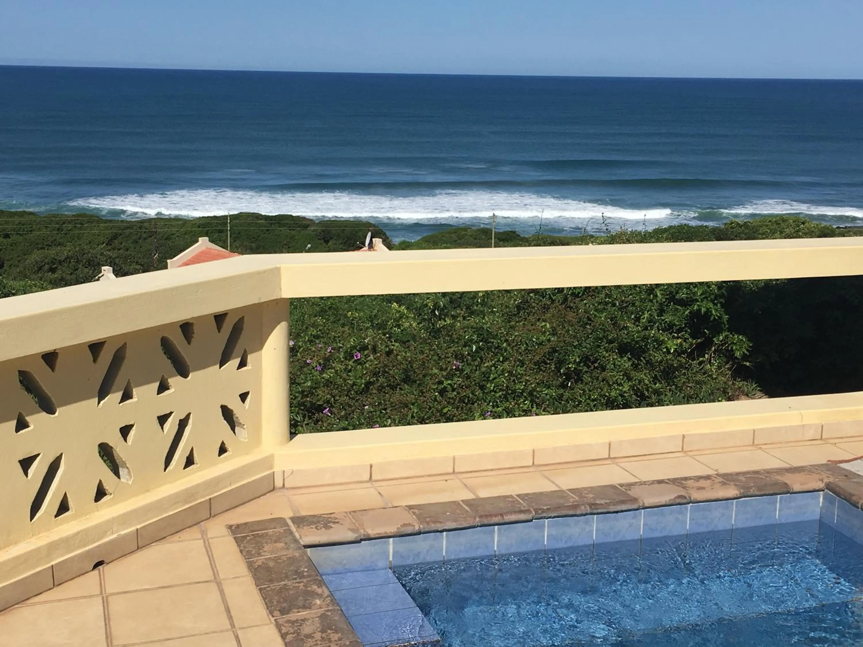 Patio in Go Wild Beach Resort