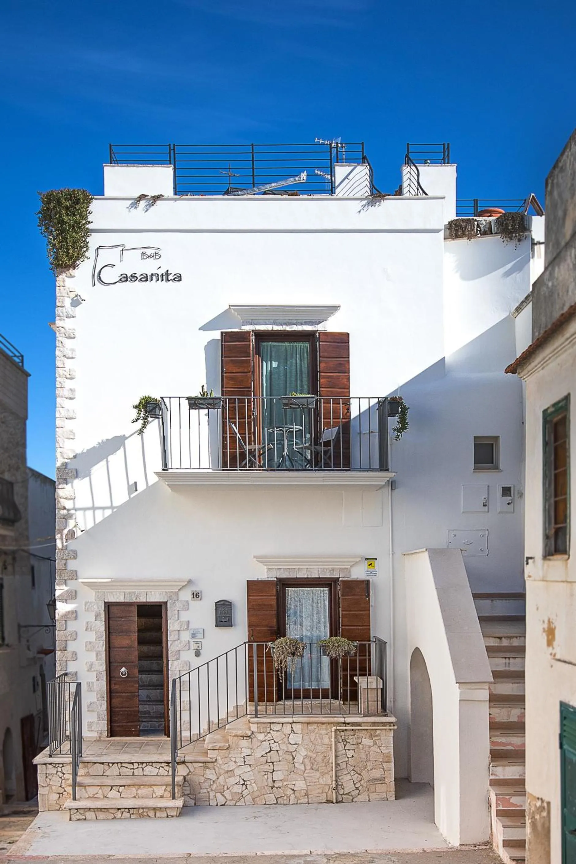 Patio in B&B Casanita