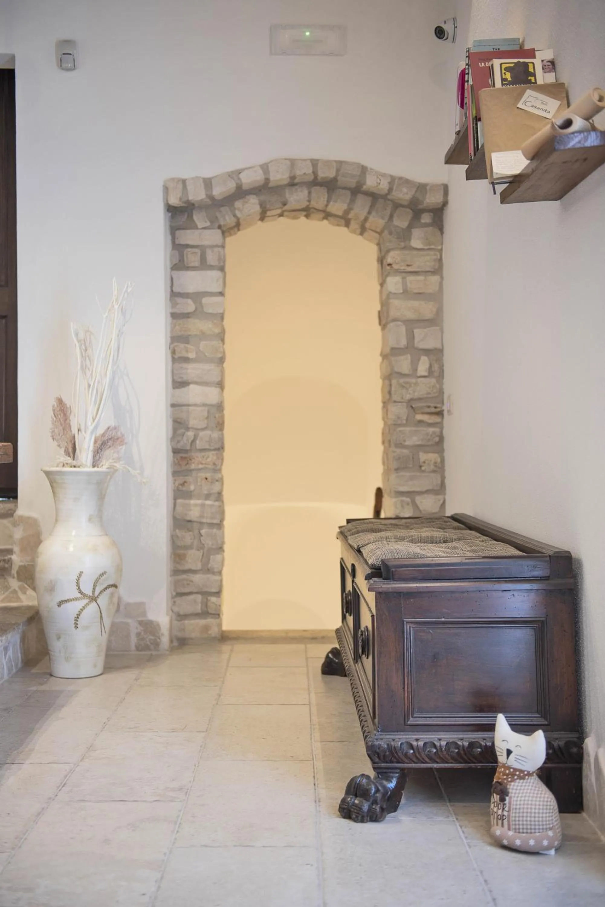 Lobby or reception in B&B Casanita