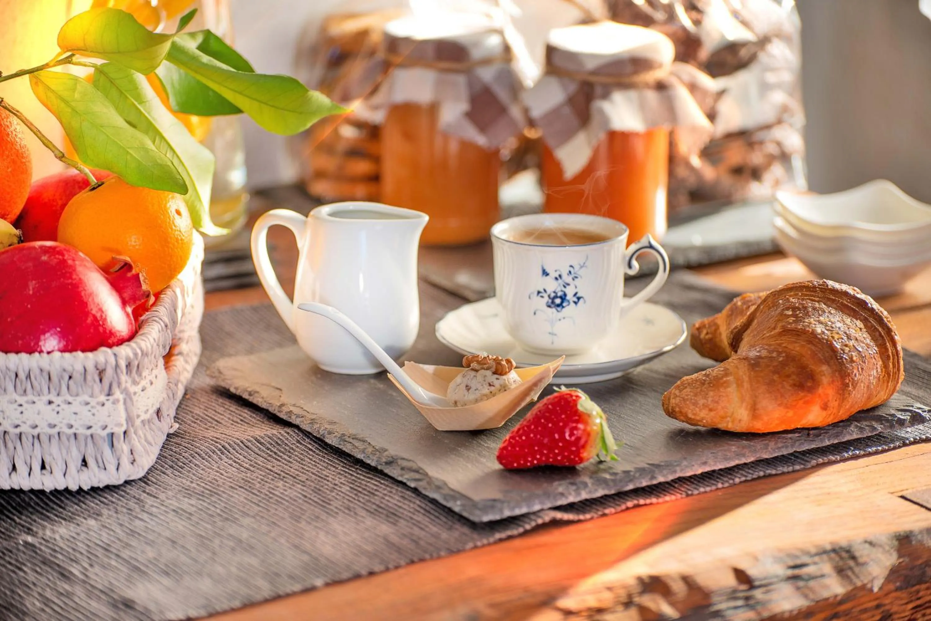 Food and drinks in B&B Casanita