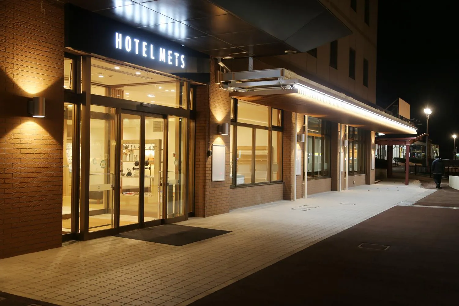 Facade/entrance in JR-East Hotel Mets Kitakami