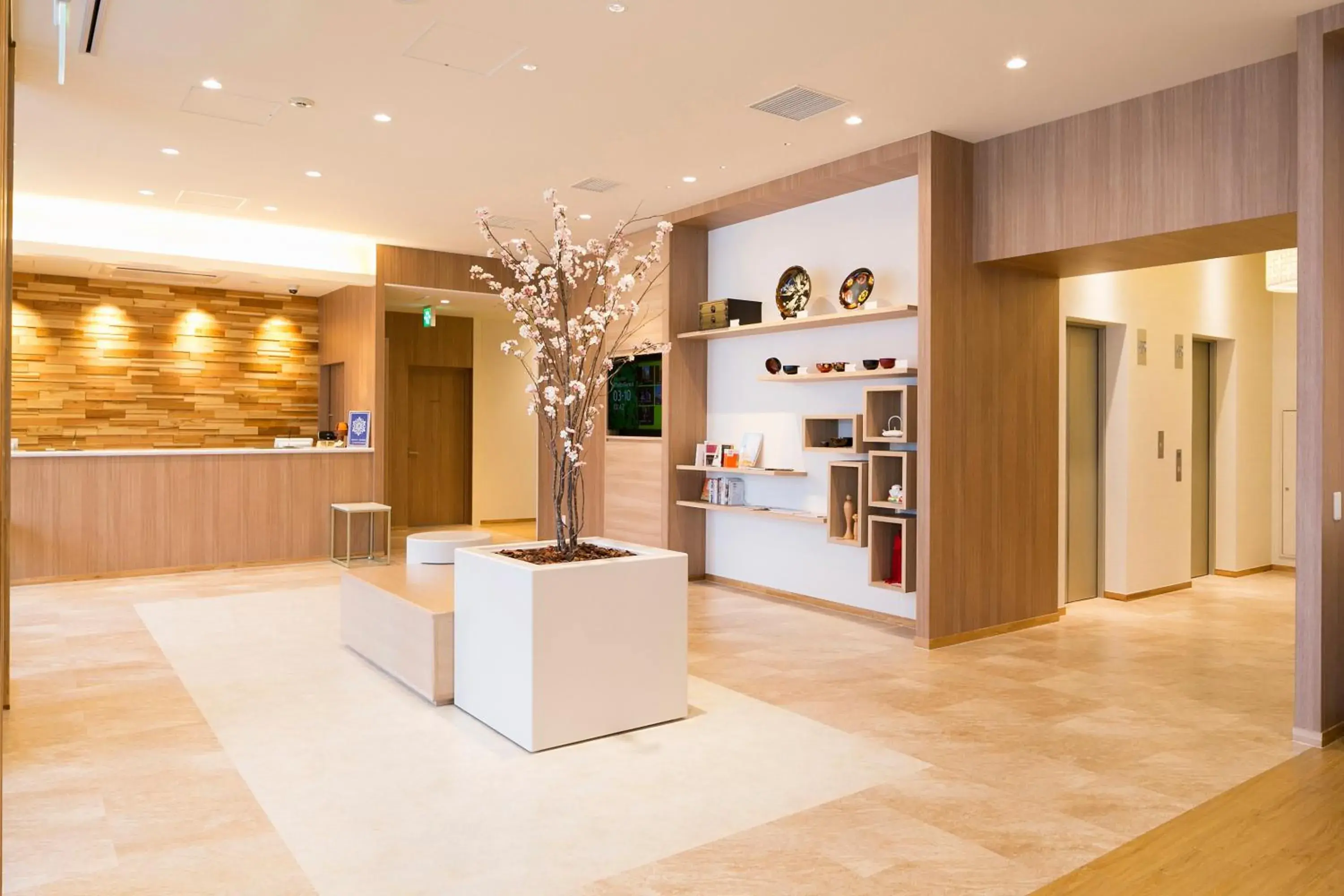 Lobby or reception in JR-East Hotel Mets Kitakami Lobby or reception in JR-East Hotel Mets Kitakami