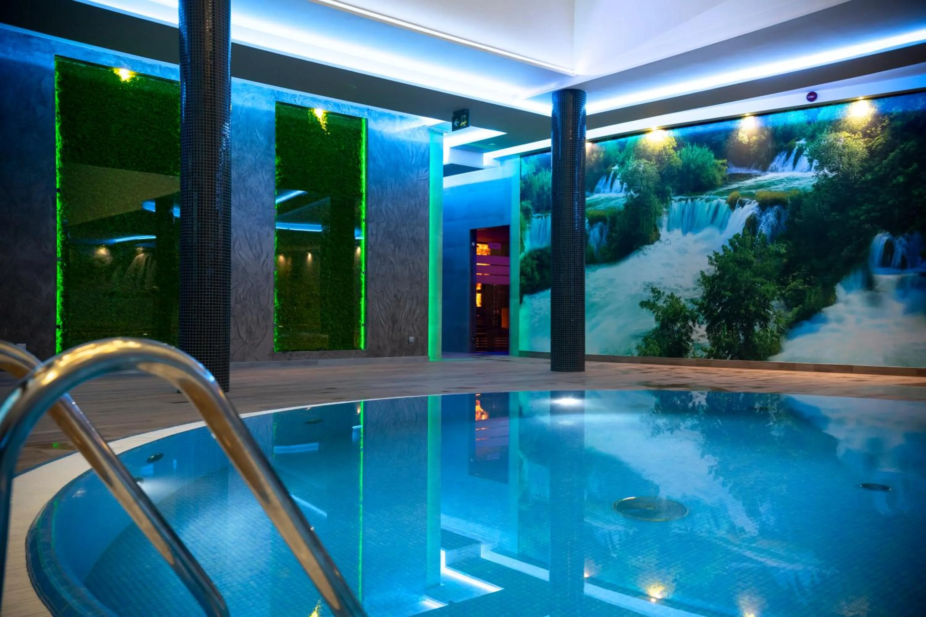 Spa and wellness centre/facilities in Hotel Oskar Business & Spa