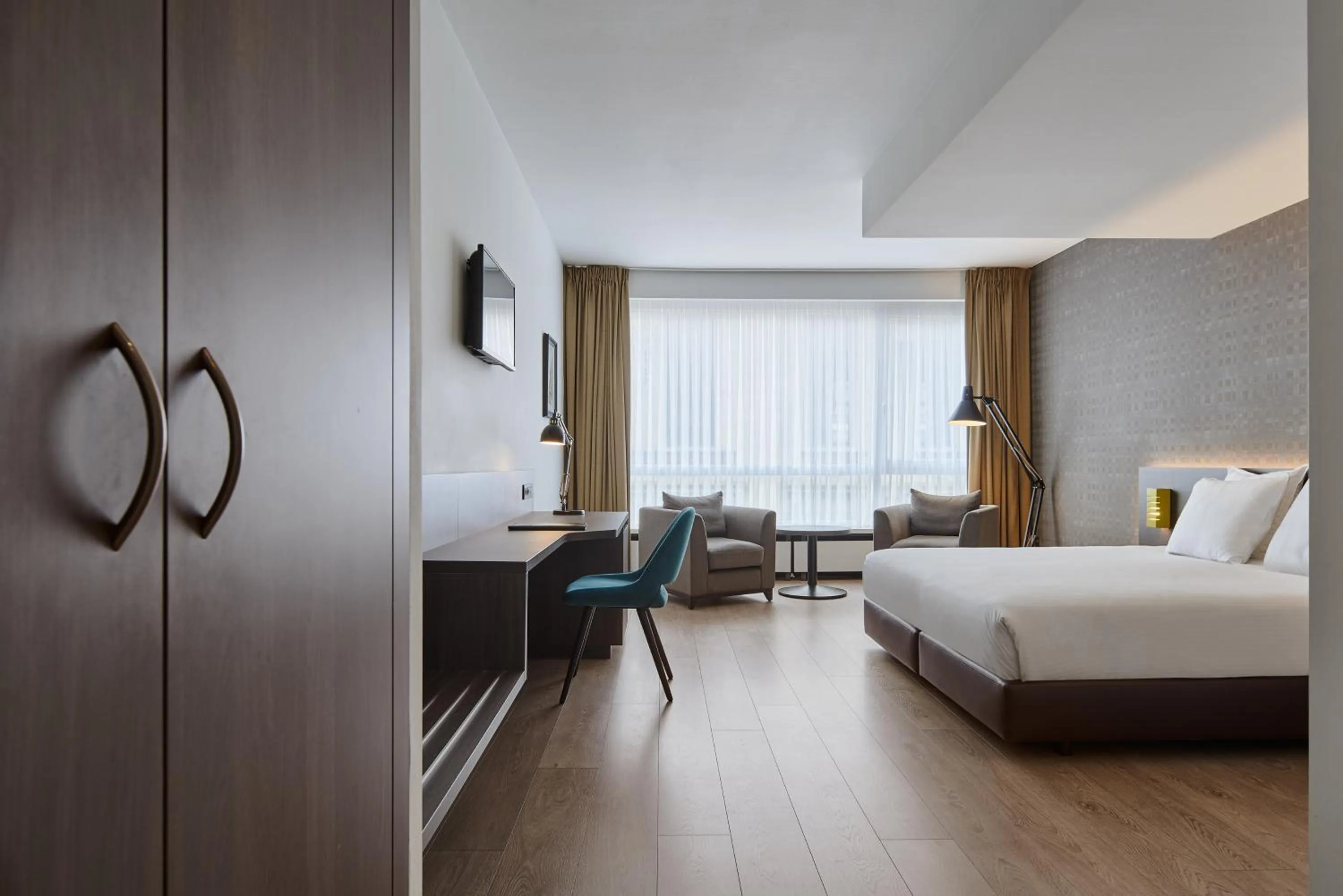 Bed in Theater Hotel