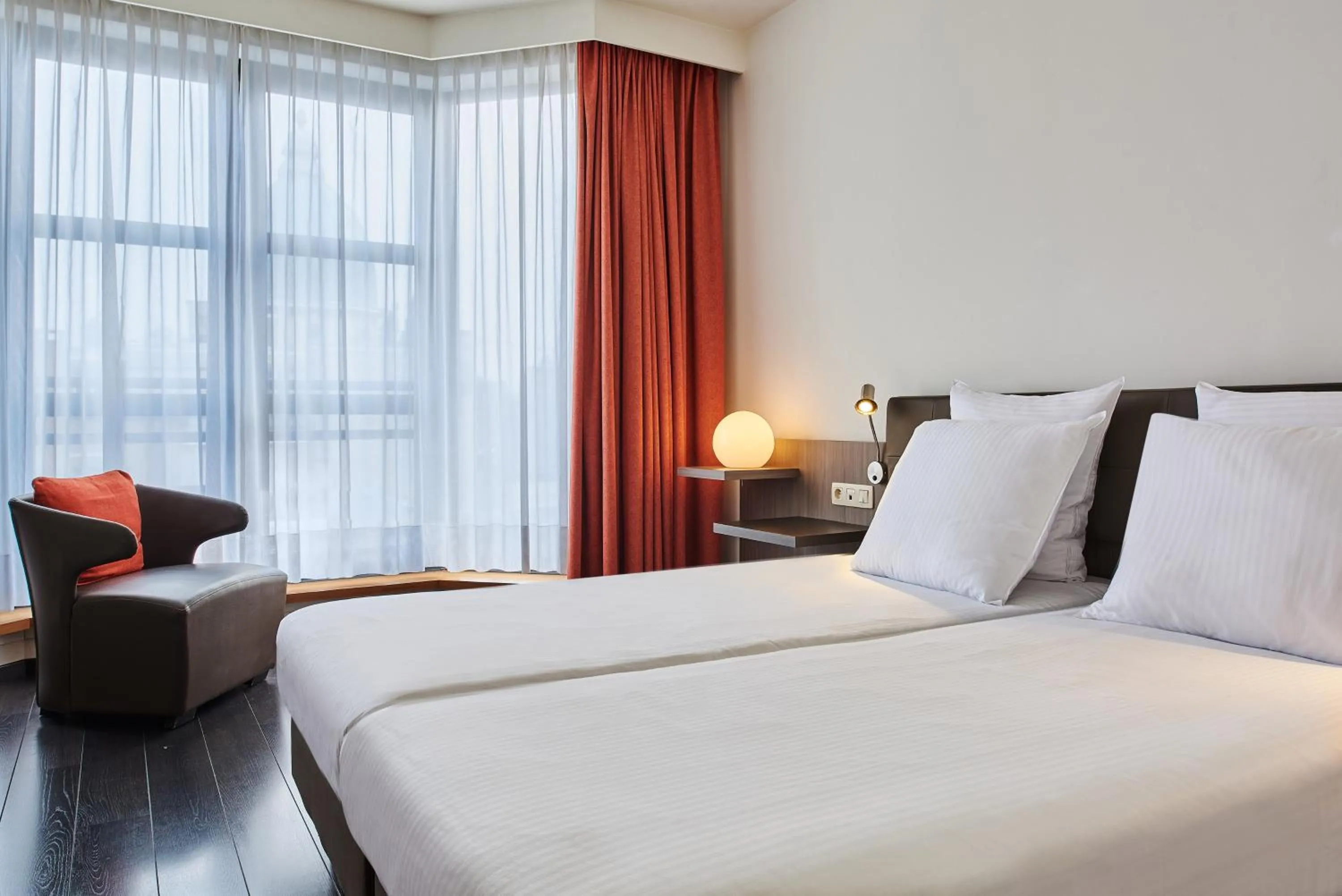 Bed in Theater Hotel