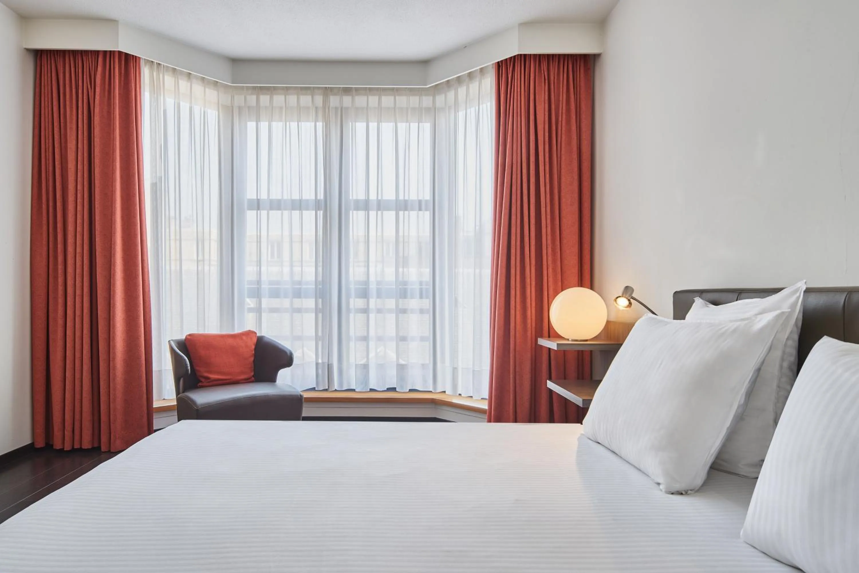 Bed in Theater Hotel