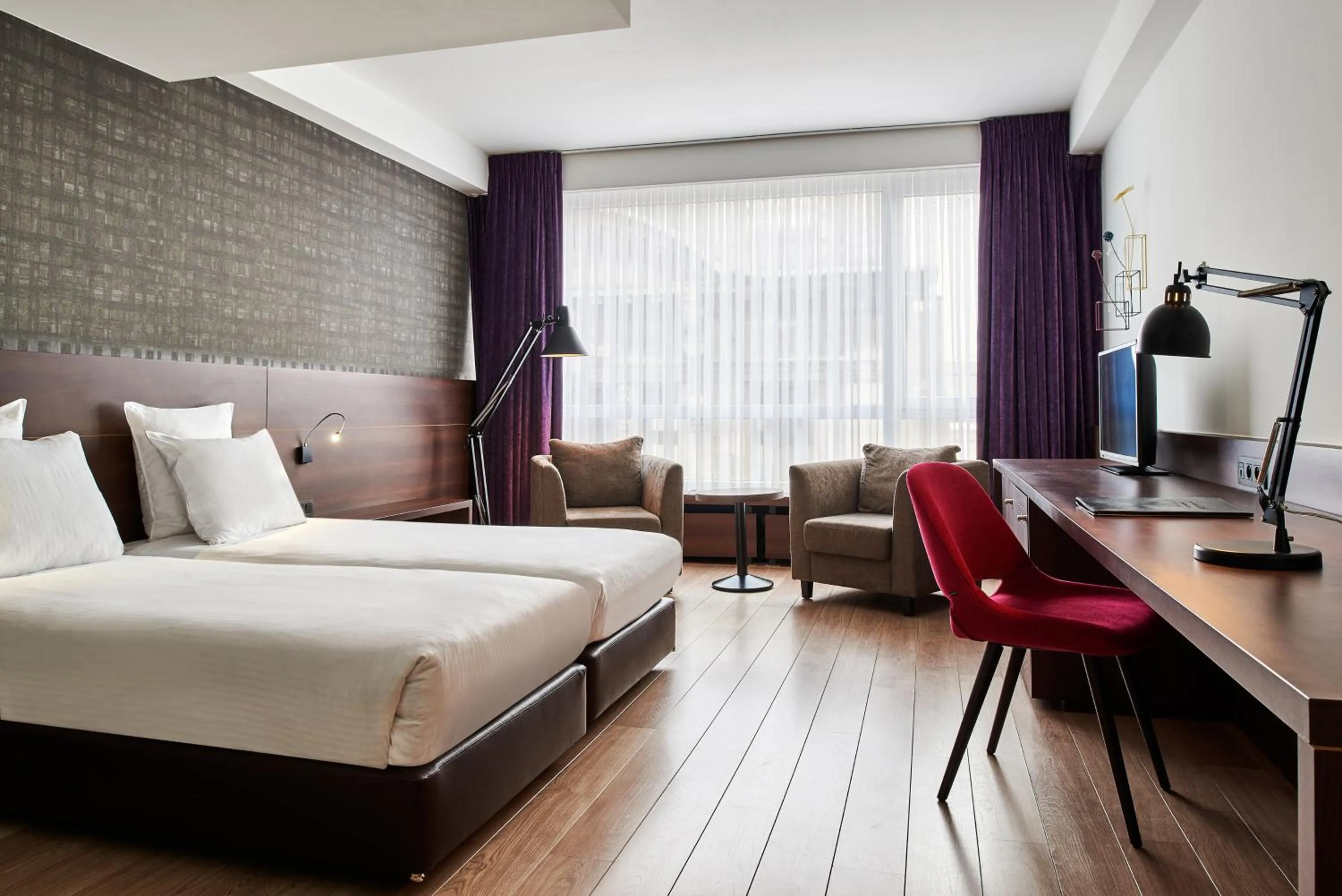 Bed in Theater Hotel